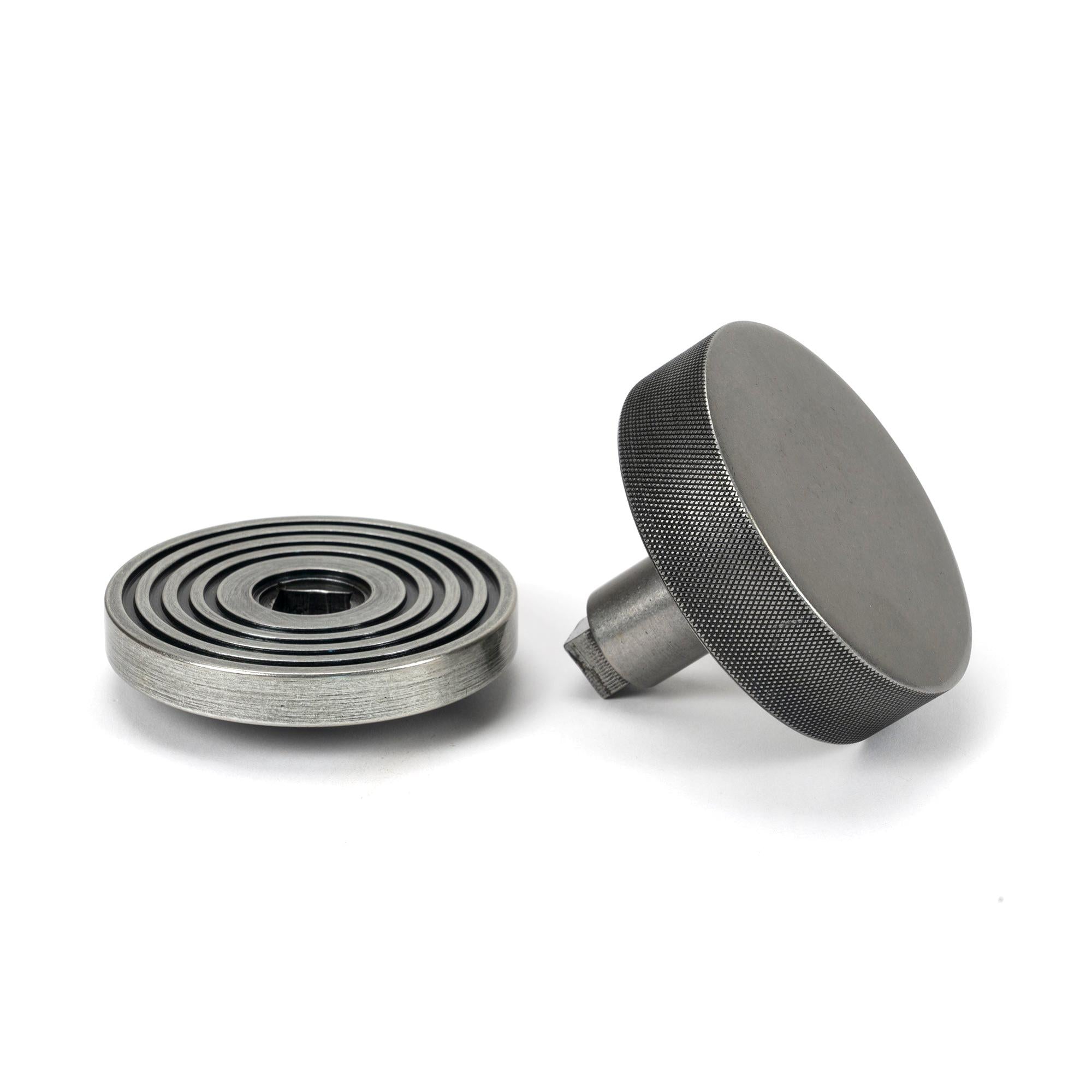 Pewter Brompton Centre Door Knob (Beehive) | From The Anvil - Centre Door Knobs - From The Anvil - Yester Home