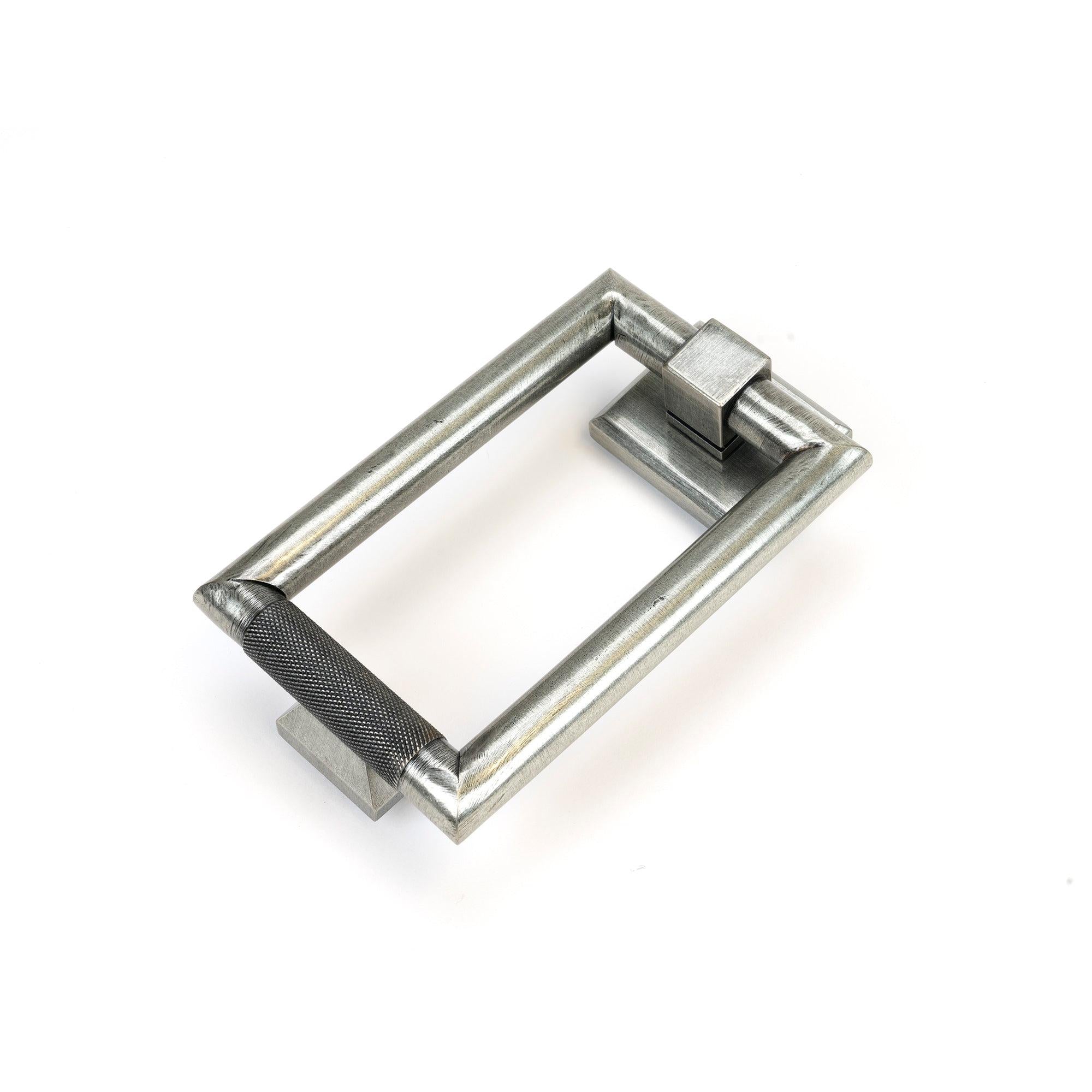 Pewter Brompton Door Knocker | From The Anvil - Bolt-Through Door Knockers - From The Anvil - Yester Home