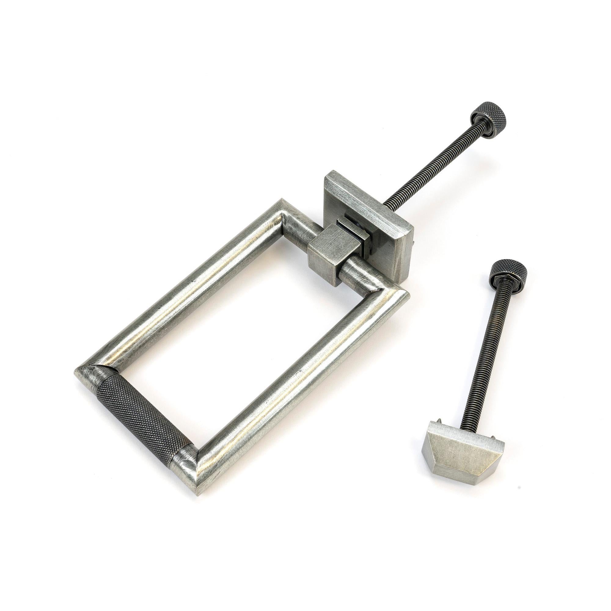 Pewter Brompton Door Knocker | From The Anvil - Bolt-Through Door Knockers - From The Anvil - Yester Home