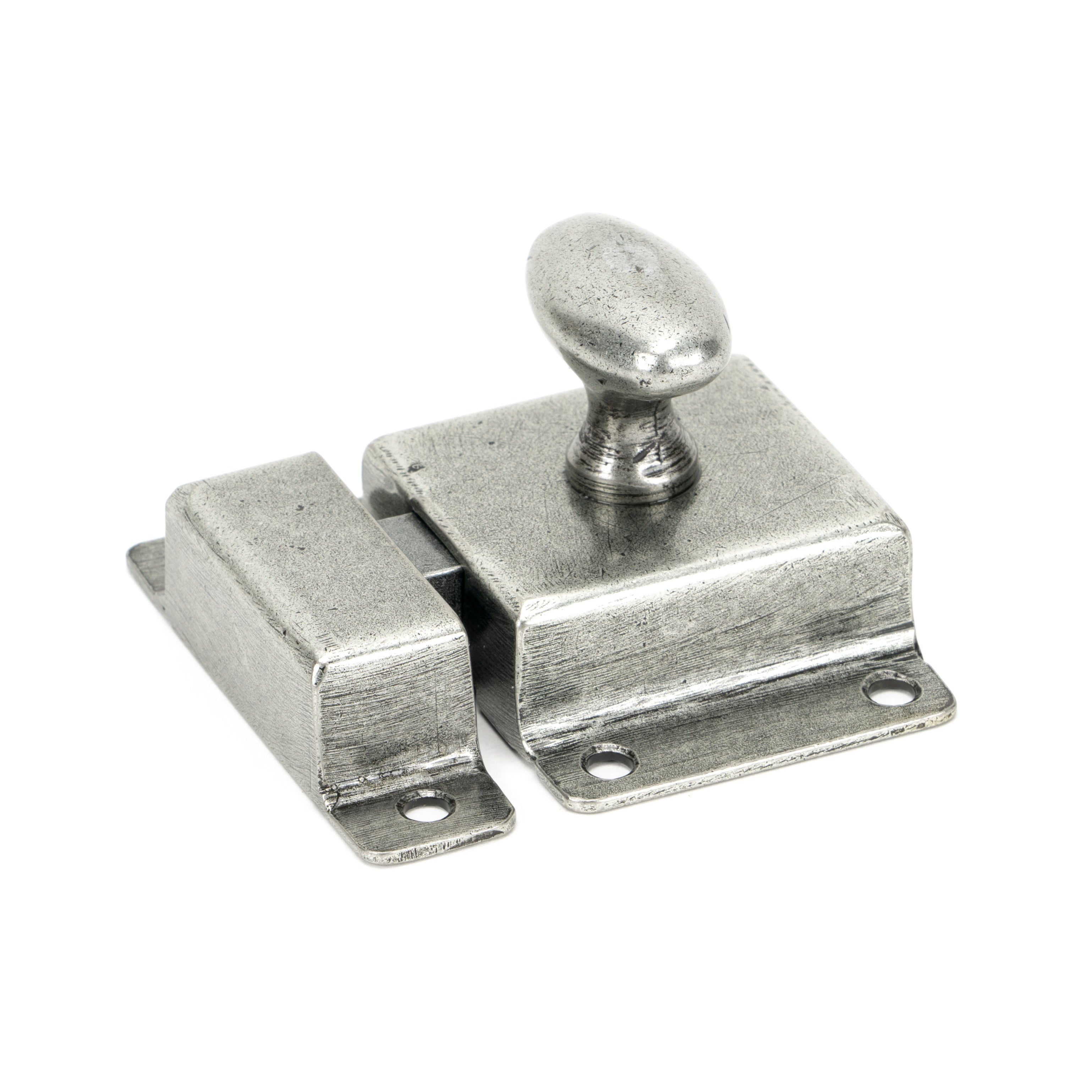 Pewter Cabinet Latch | From The Anvil-Cabinet Latches & Catches-Yester Home