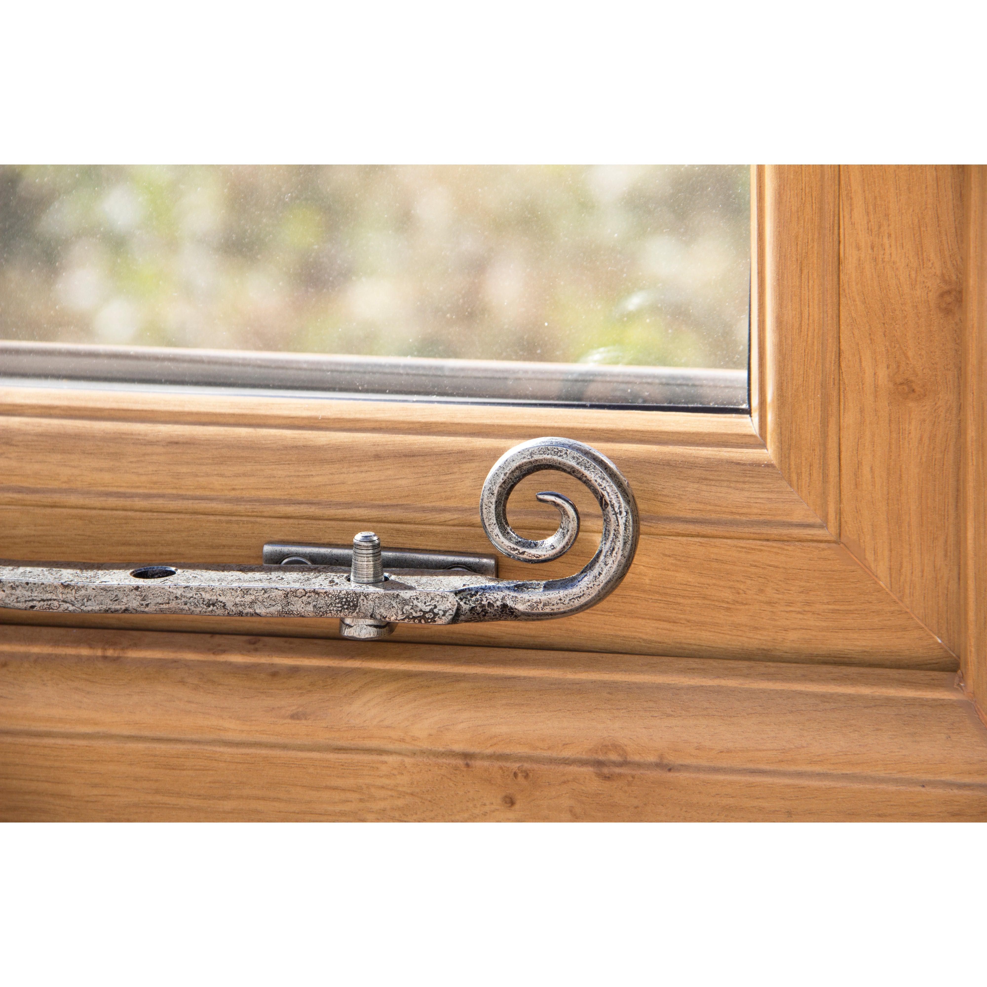 Pewter Cranked Stay Pin | From The Anvil-Stay Pins-Yester Home