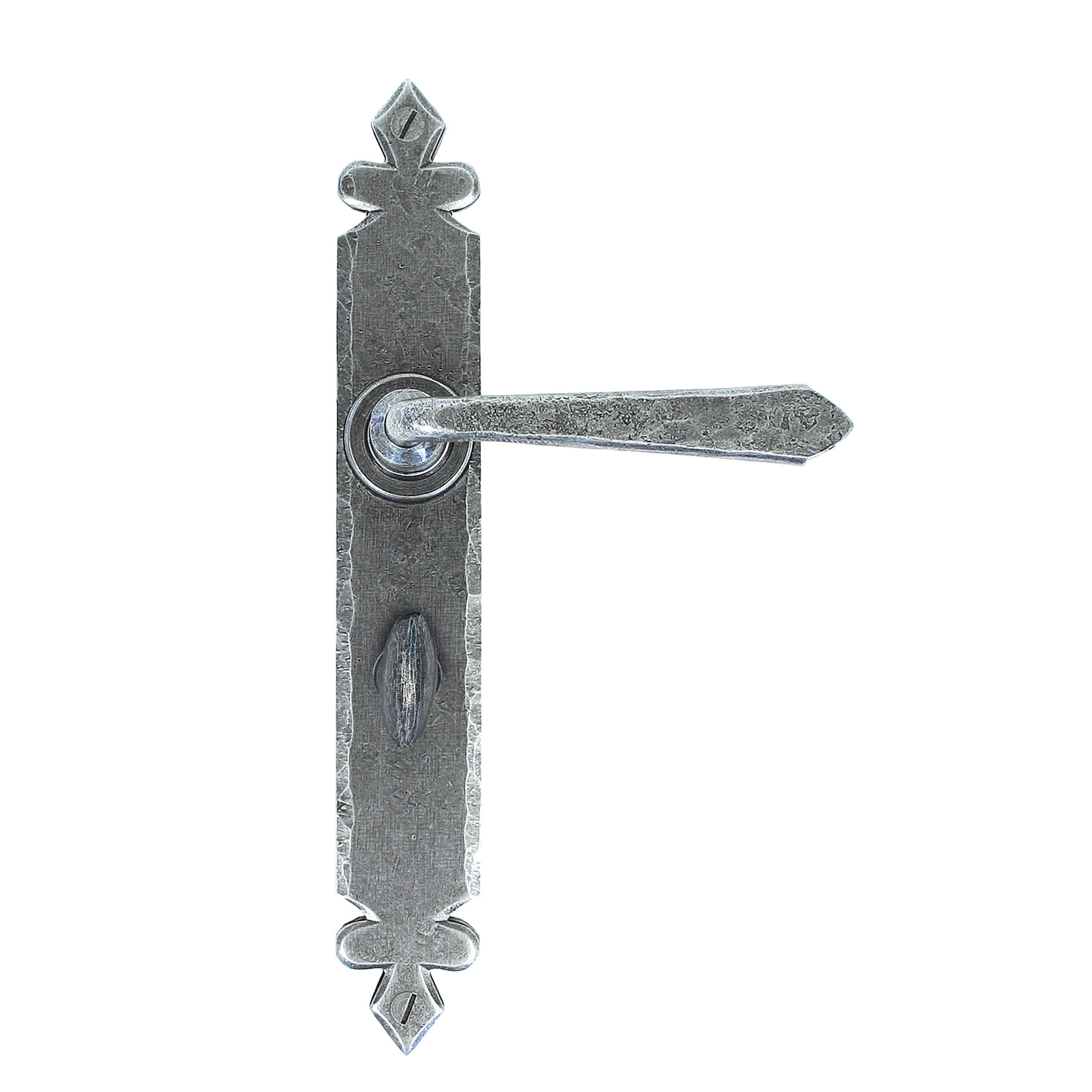 Pewter Cromwell Lever Bathroom Set | From The Anvil - Lever Bathroom - From The Anvil - Yester Home