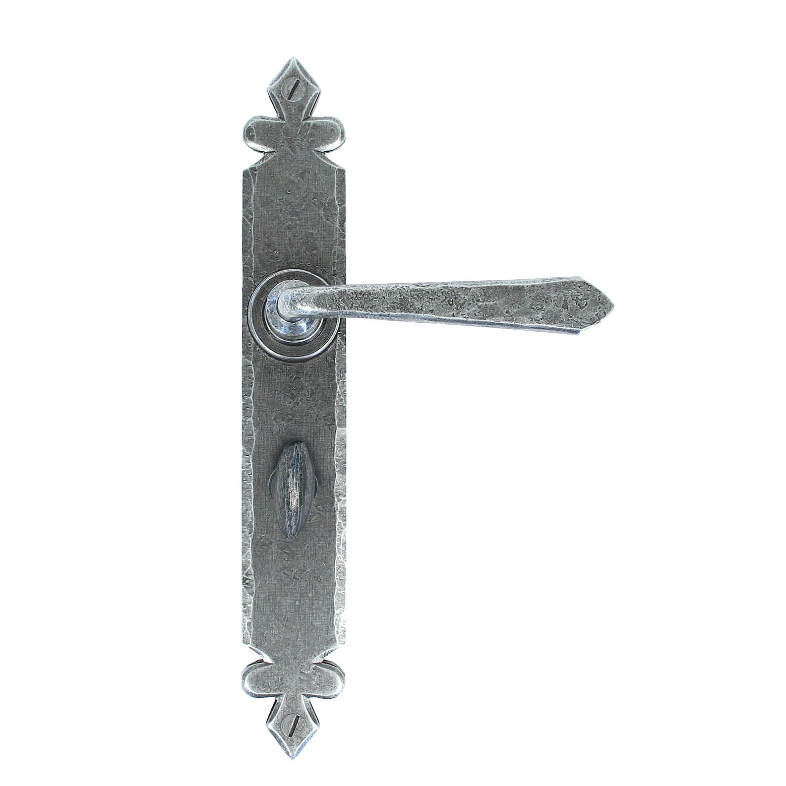 Pewter Cromwell Lever Bathroom Set | From The Anvil-Lever Bathroom-Yester Home