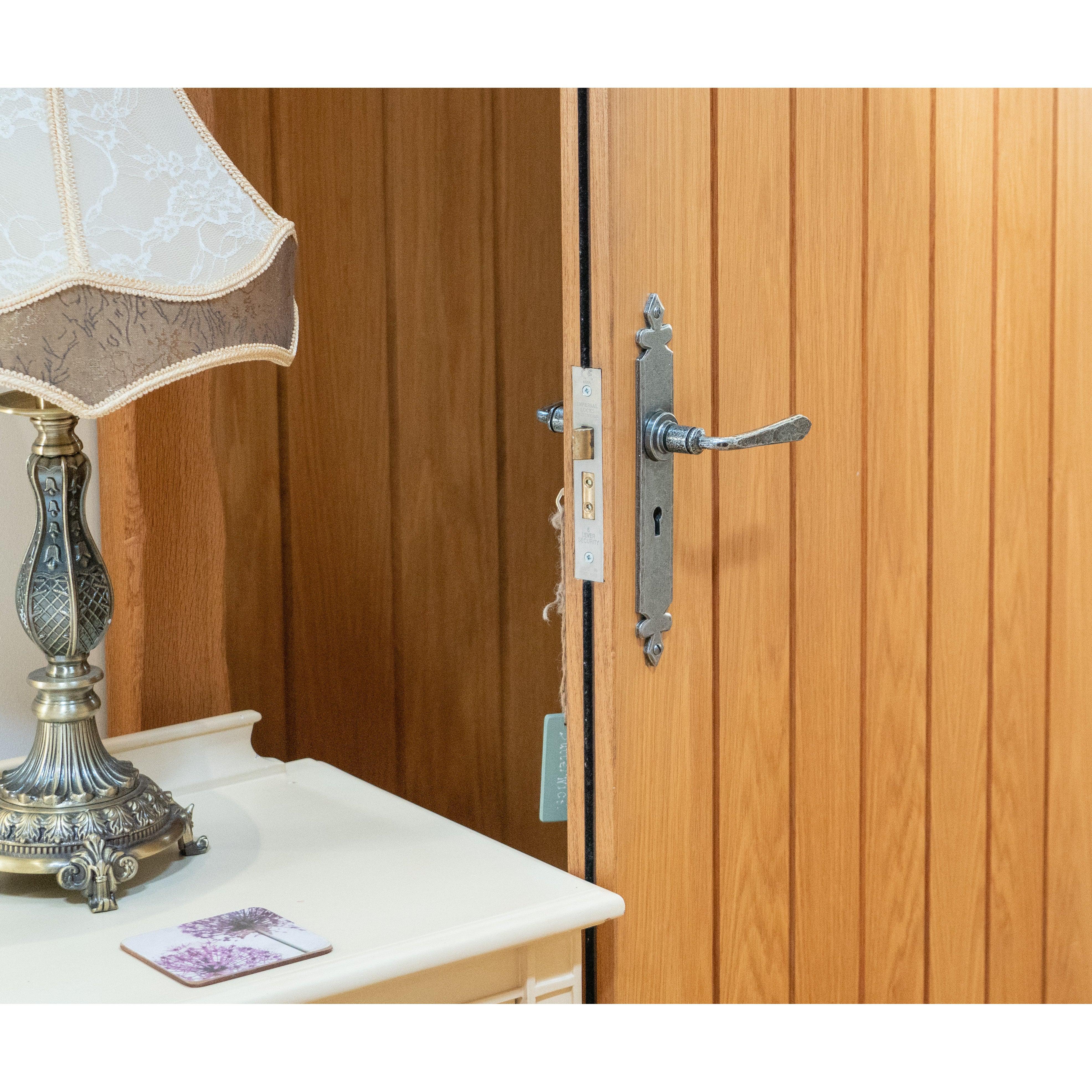Pewter Cromwell Lever Lock Set | From The Anvil-Lever Lock-Yester Home