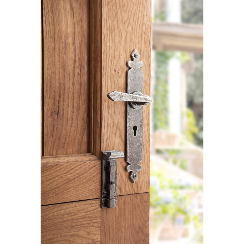 Pewter Cromwell Lever Lock Set | From The Anvil-Lever Lock-Yester Home