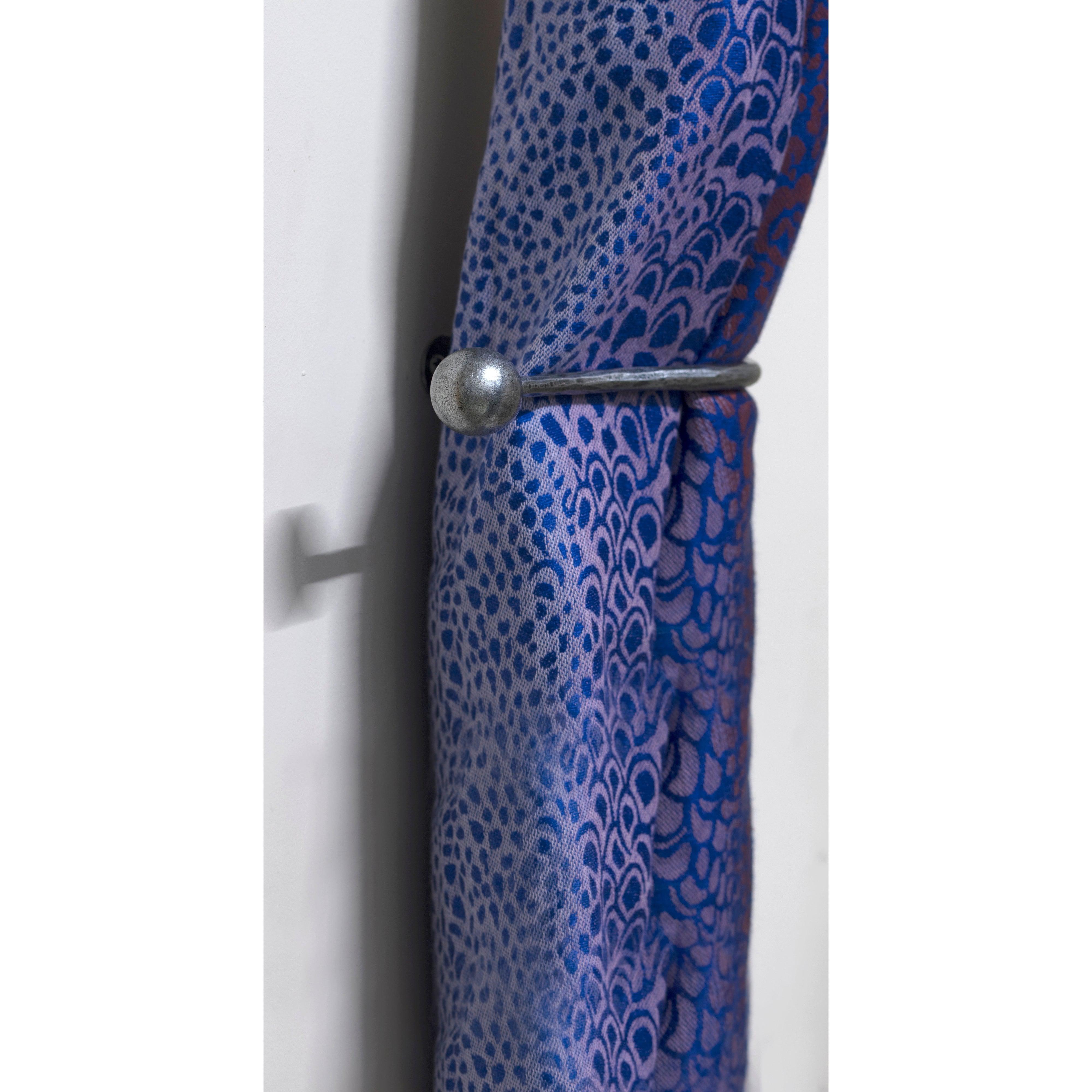 Pewter Curtain Tie Back (pair) | From The Anvil-Tie Backs-Yester Home