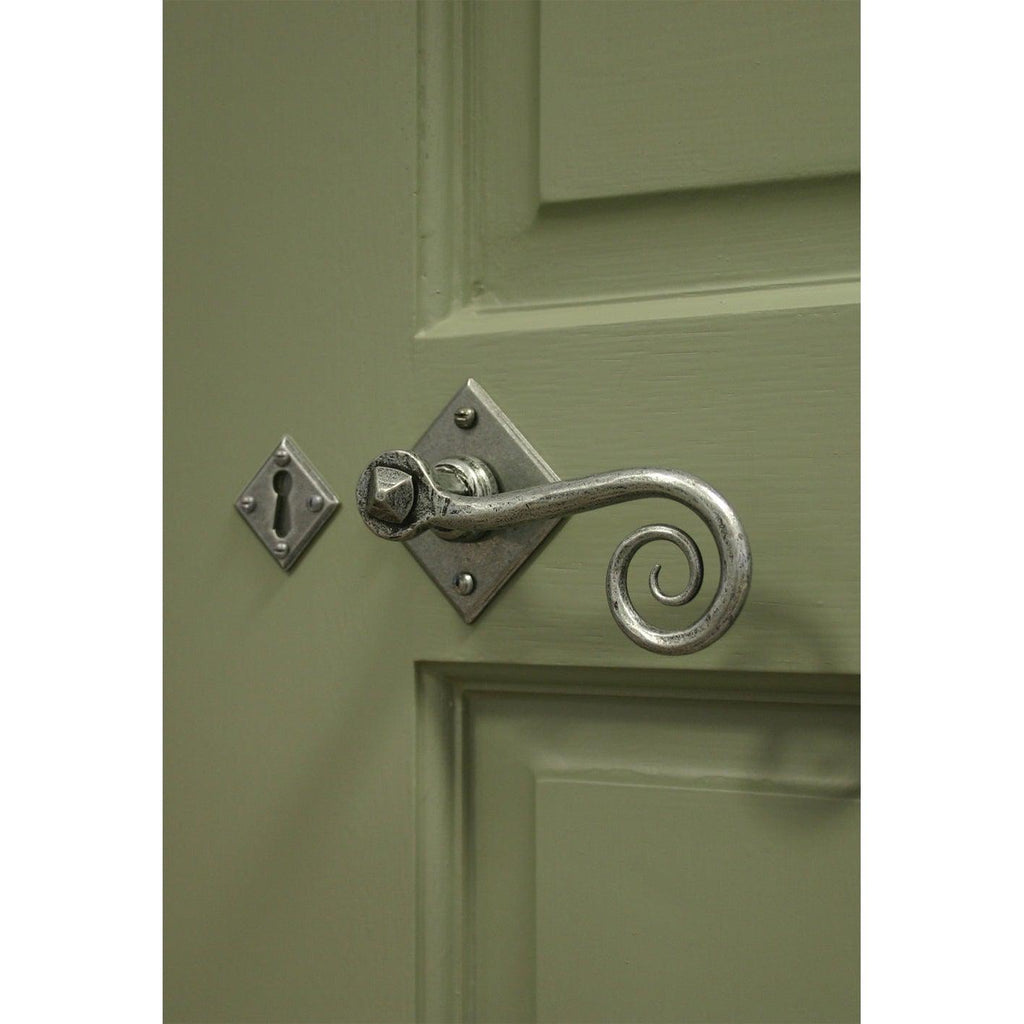 Pewter Diamond Escutcheon | From The Anvil-Escutcheons-Yester Home