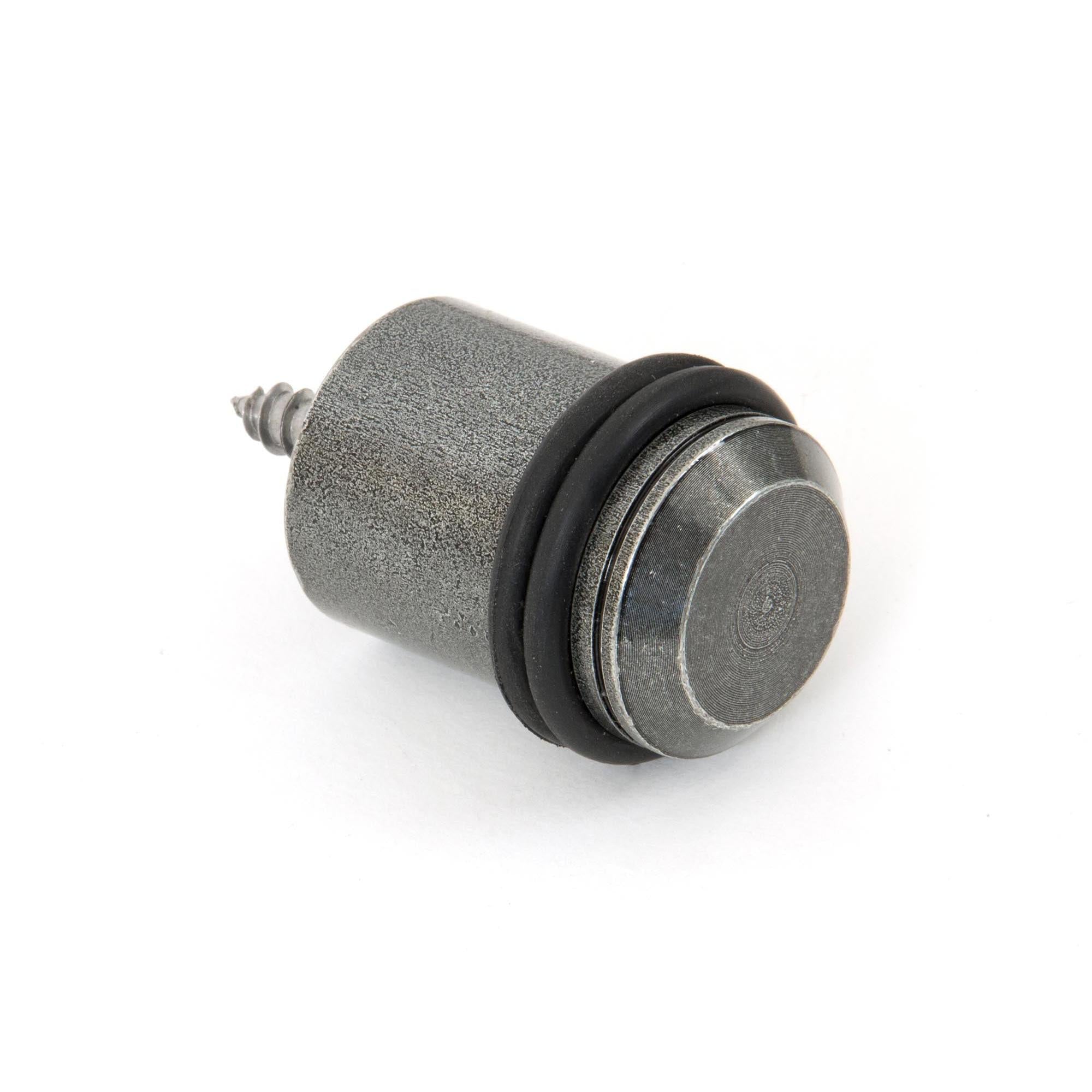 Pewter Floor Mounted Door Stop | From The Anvil - Door Stops - From The Anvil - Yester Home