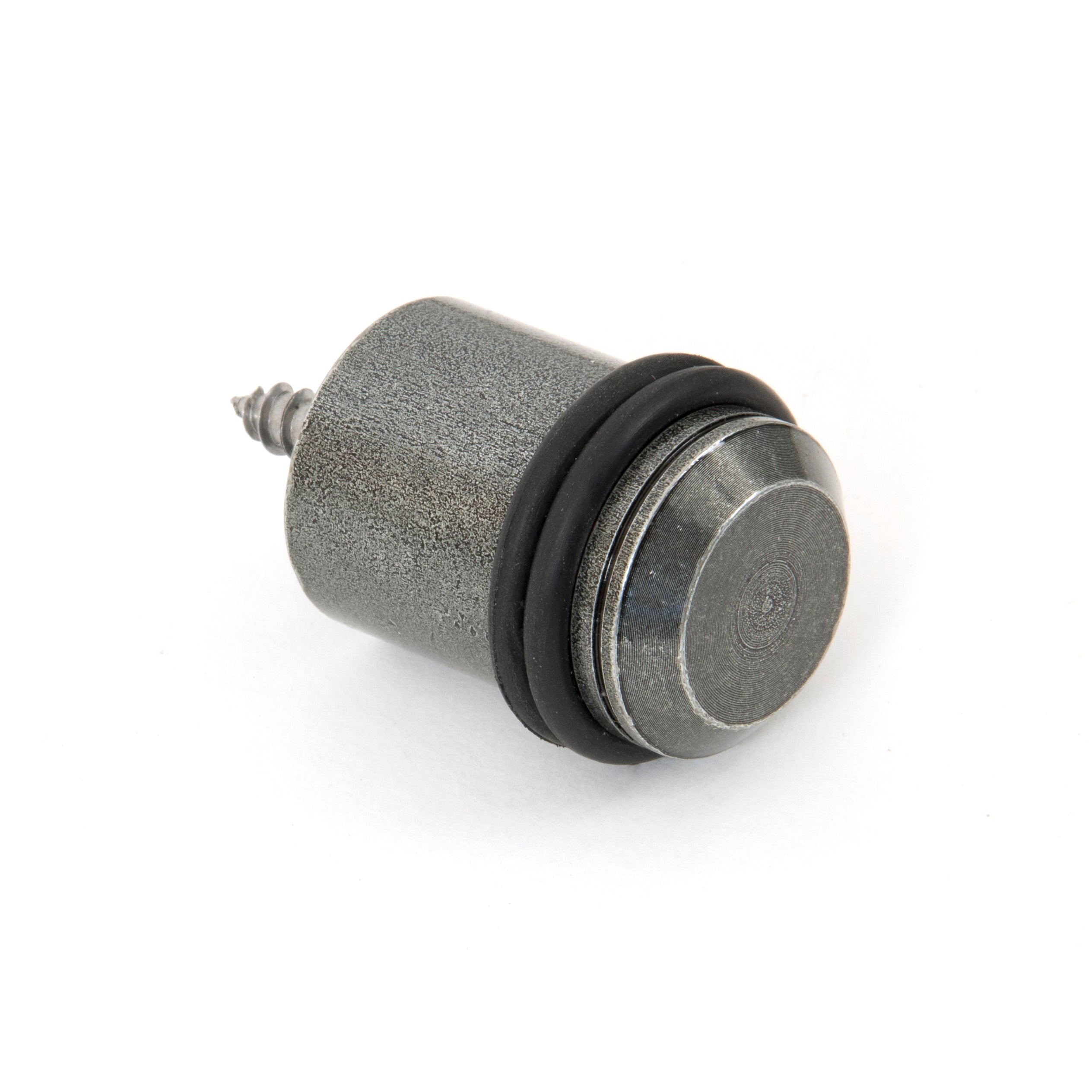 Pewter Floor Mounted Door Stop | From The Anvil-Door Stops-Yester Home