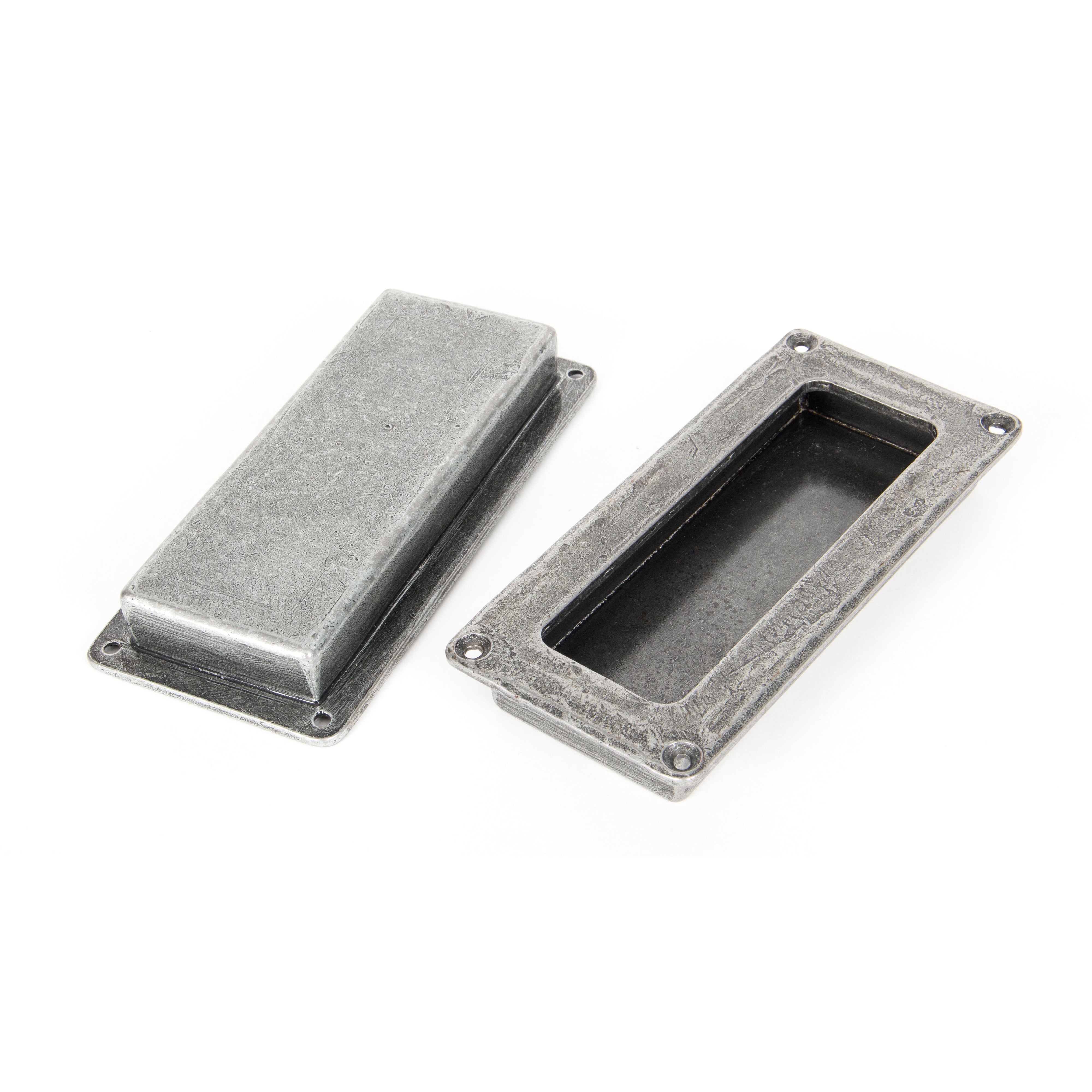 Pewter Flush Handle | From The Anvil-Flush Handles-Yester Home