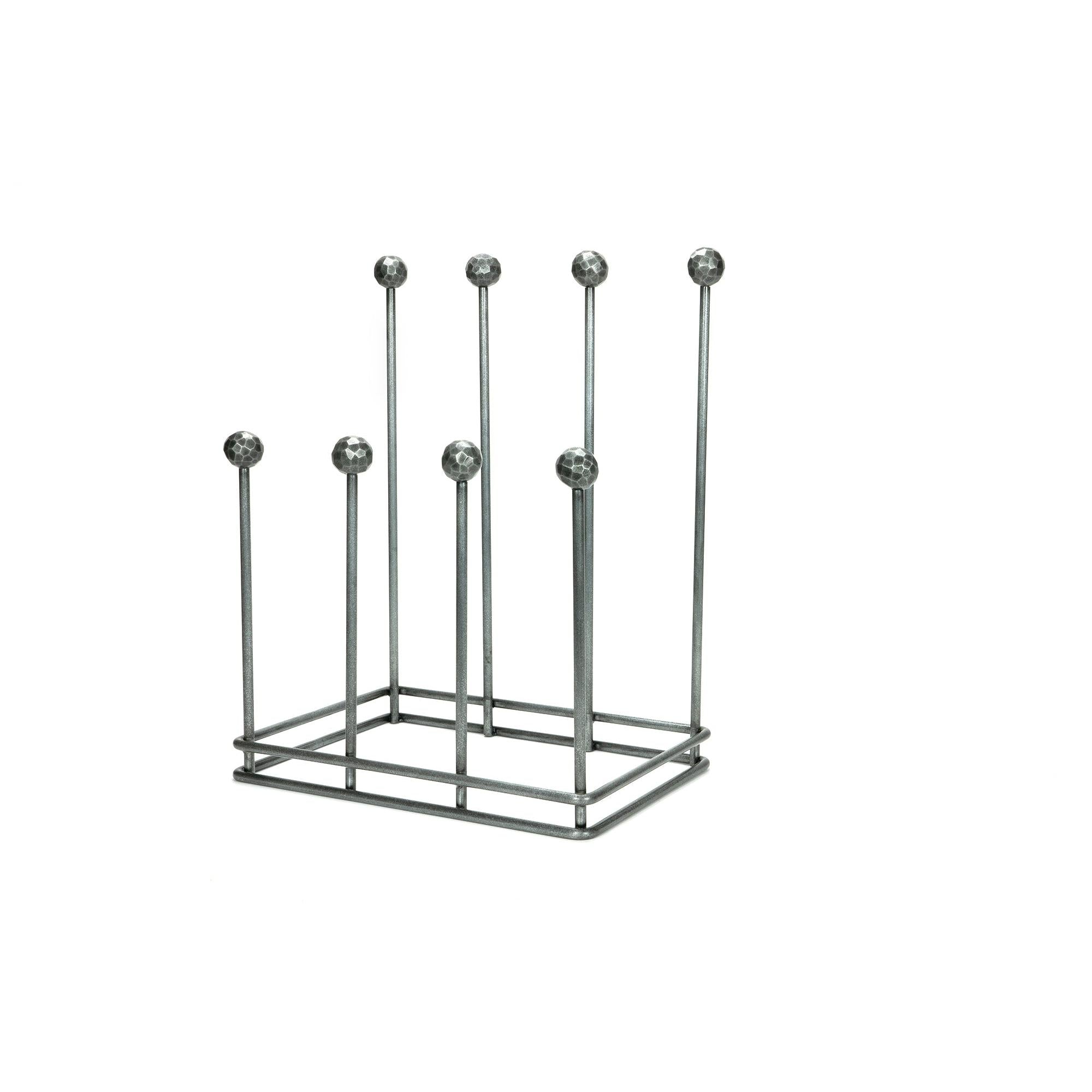 Pewter Four Pair Boot Rack | From The Anvil - Boot Stands & Racks - From The Anvil - Yester Home