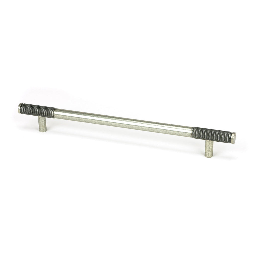Pewter Half Brompton Pull Handle - Large | From The Anvil-Pull Handles-Yester Home