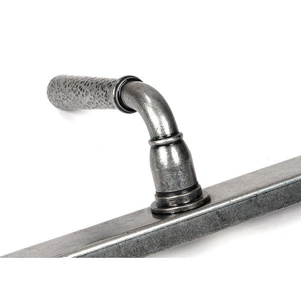 Pewter Hammered Newbury Slimline Espag. Lock Set | From The Anvil-Espagnolette-Yester Home