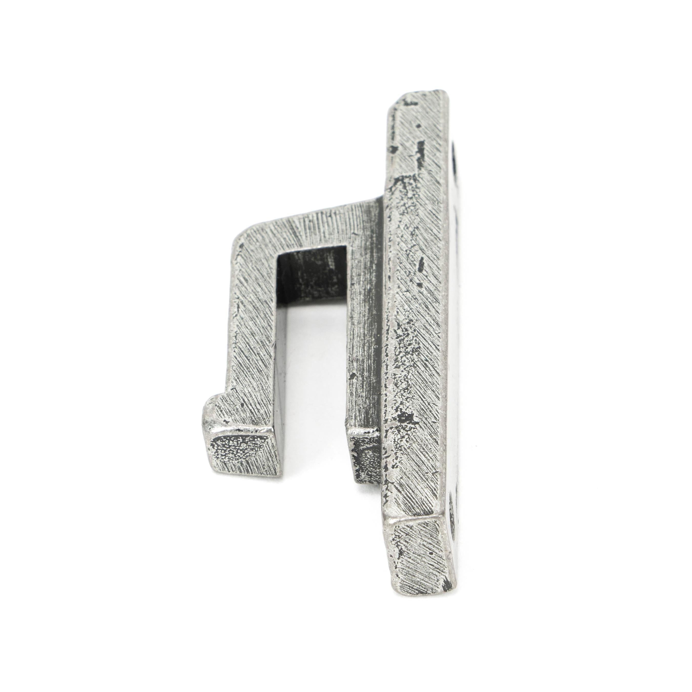Pewter Hook Plate | From The Anvil - Staple Pins & Plates - From The Anvil - Yester Home