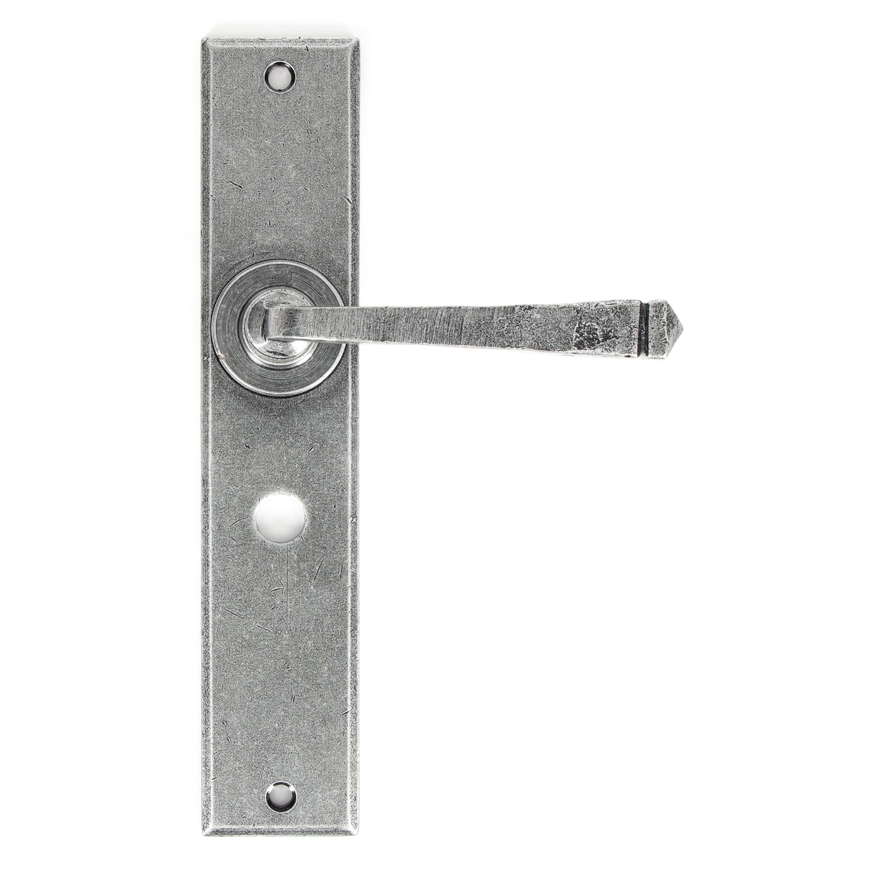 Pewter Large Avon Lever Bathroom Set | From The Anvil-Lever Bathroom-Yester Home