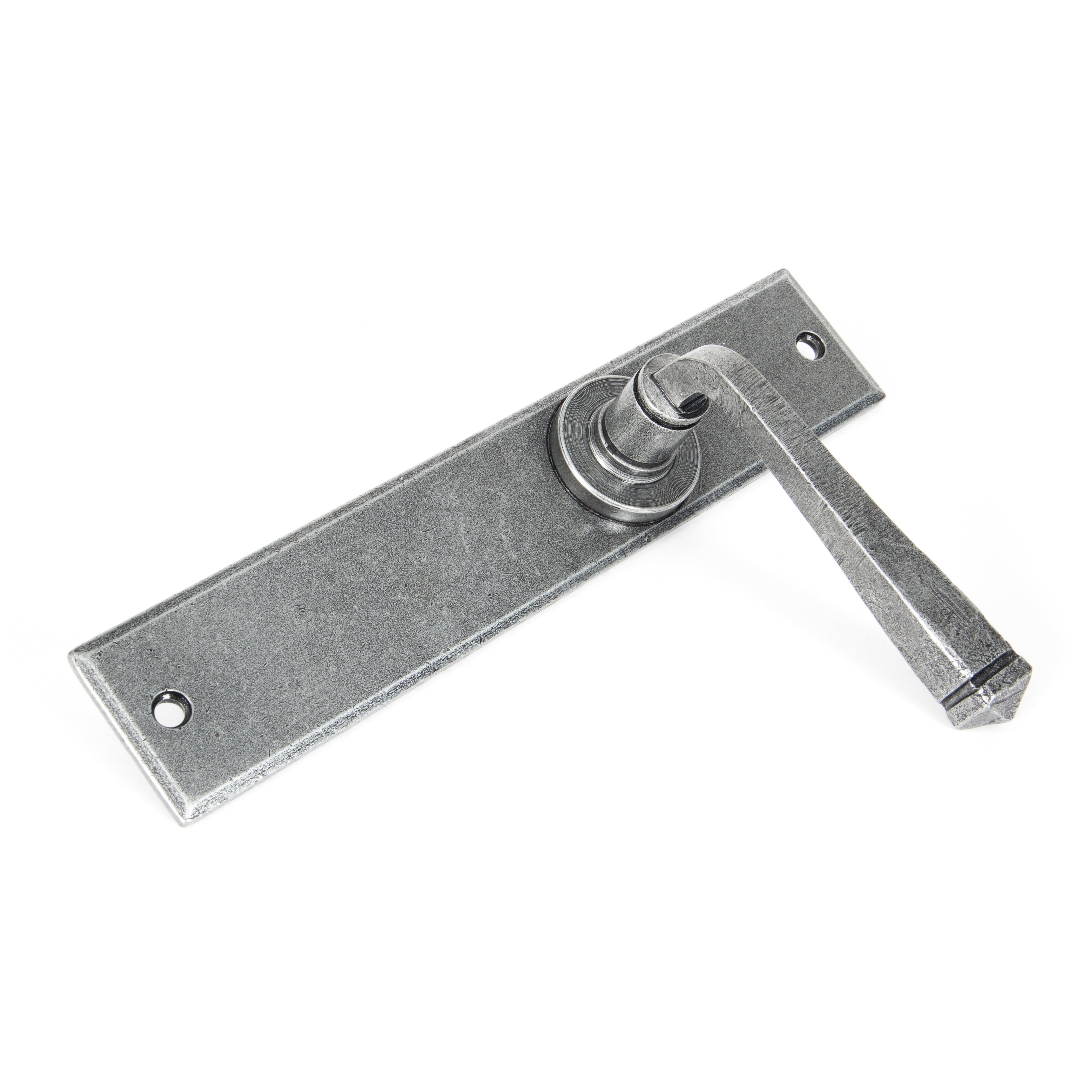 Pewter Large Avon Lever Latch Set | From The Anvil-Lever Latch-Yester Home