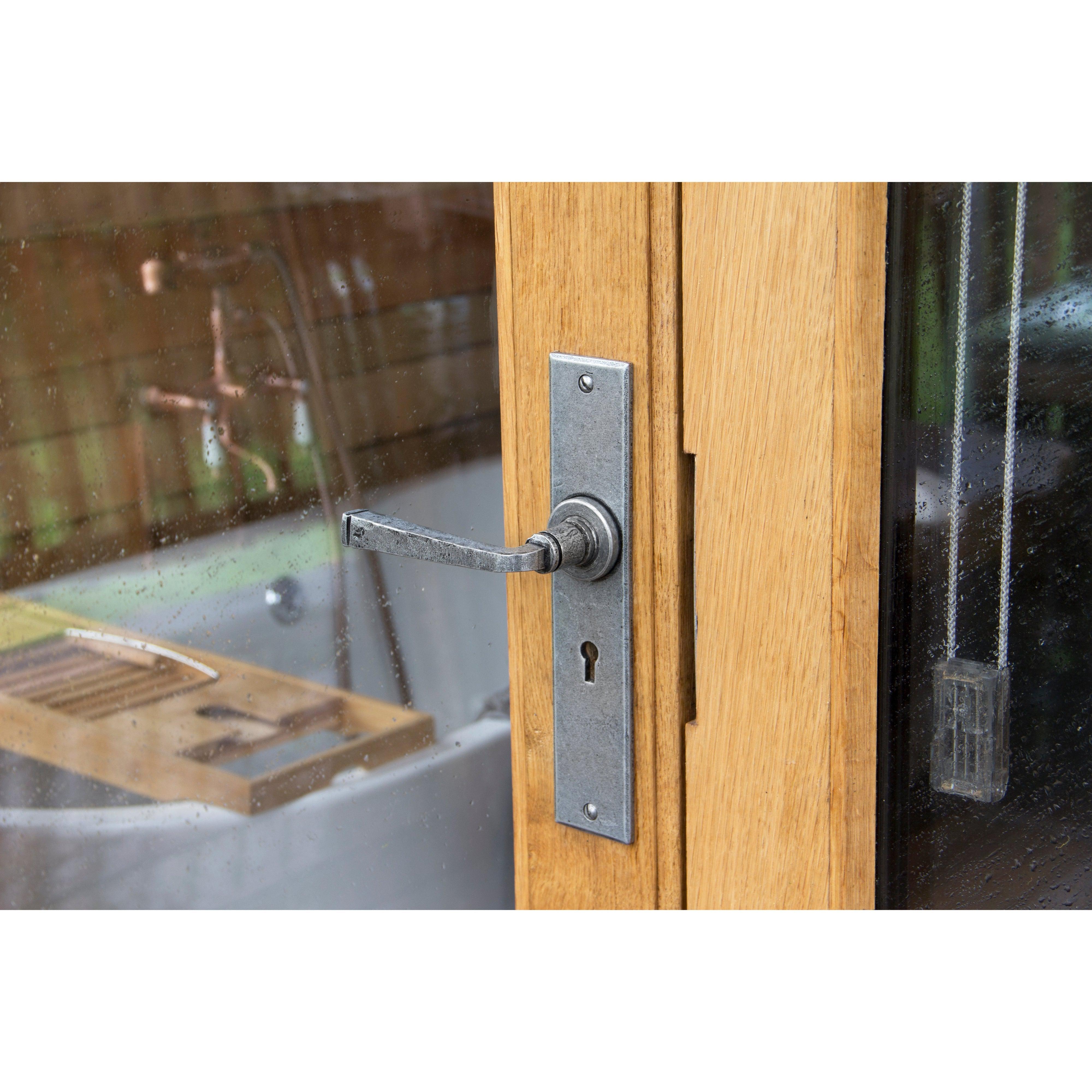 Pewter Large Avon Lever Lock Set | From The Anvil-Lever Lock-Yester Home