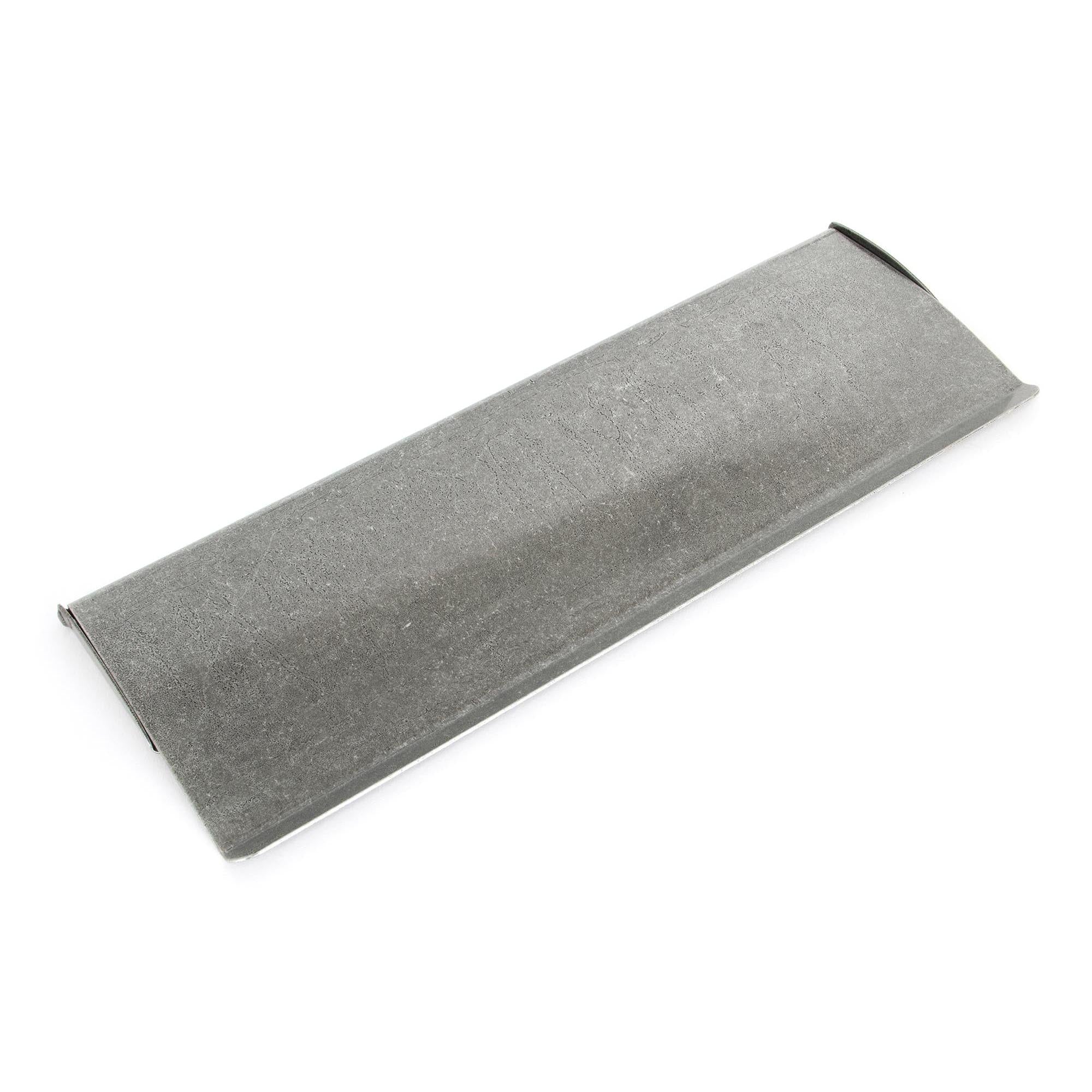 Pewter Large Letter Plate Cover | From The Anvil - Letter Plate Covers - From The Anvil - Yester Home