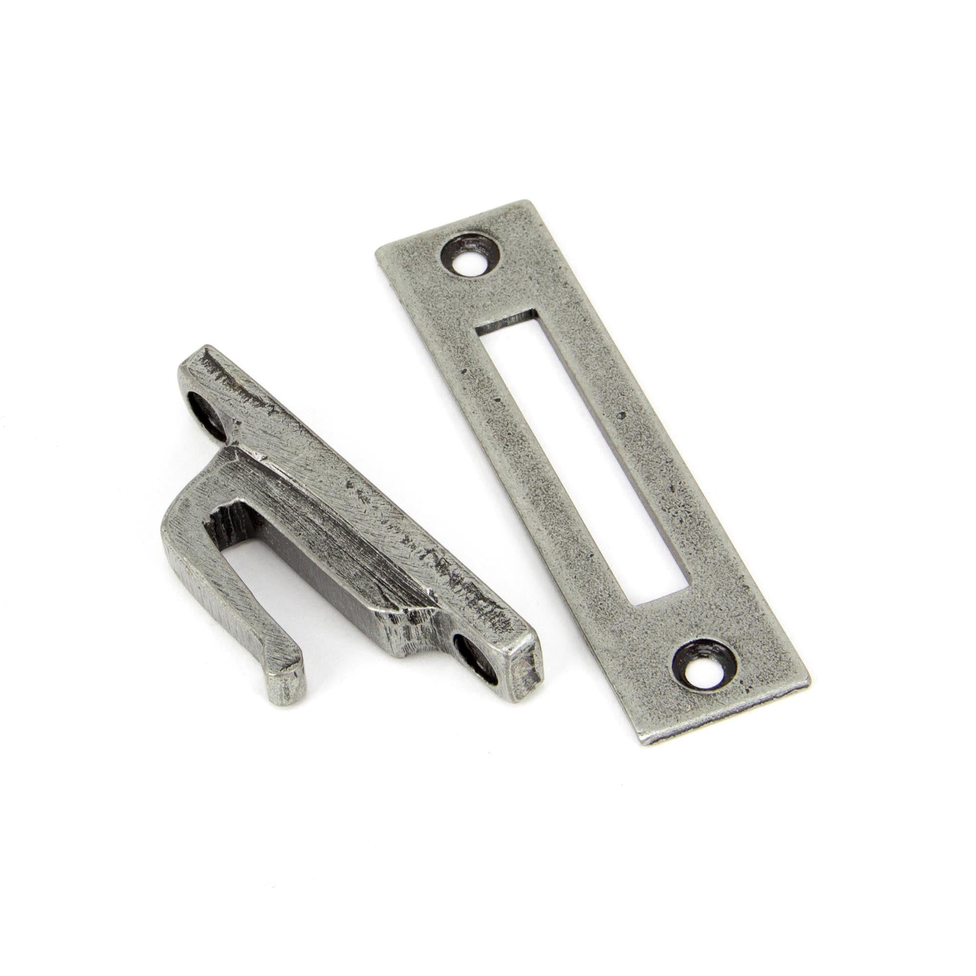 Pewter Locking Avon Fastener | From The Anvil - Locking Fasteners - From The Anvil - Yester Home