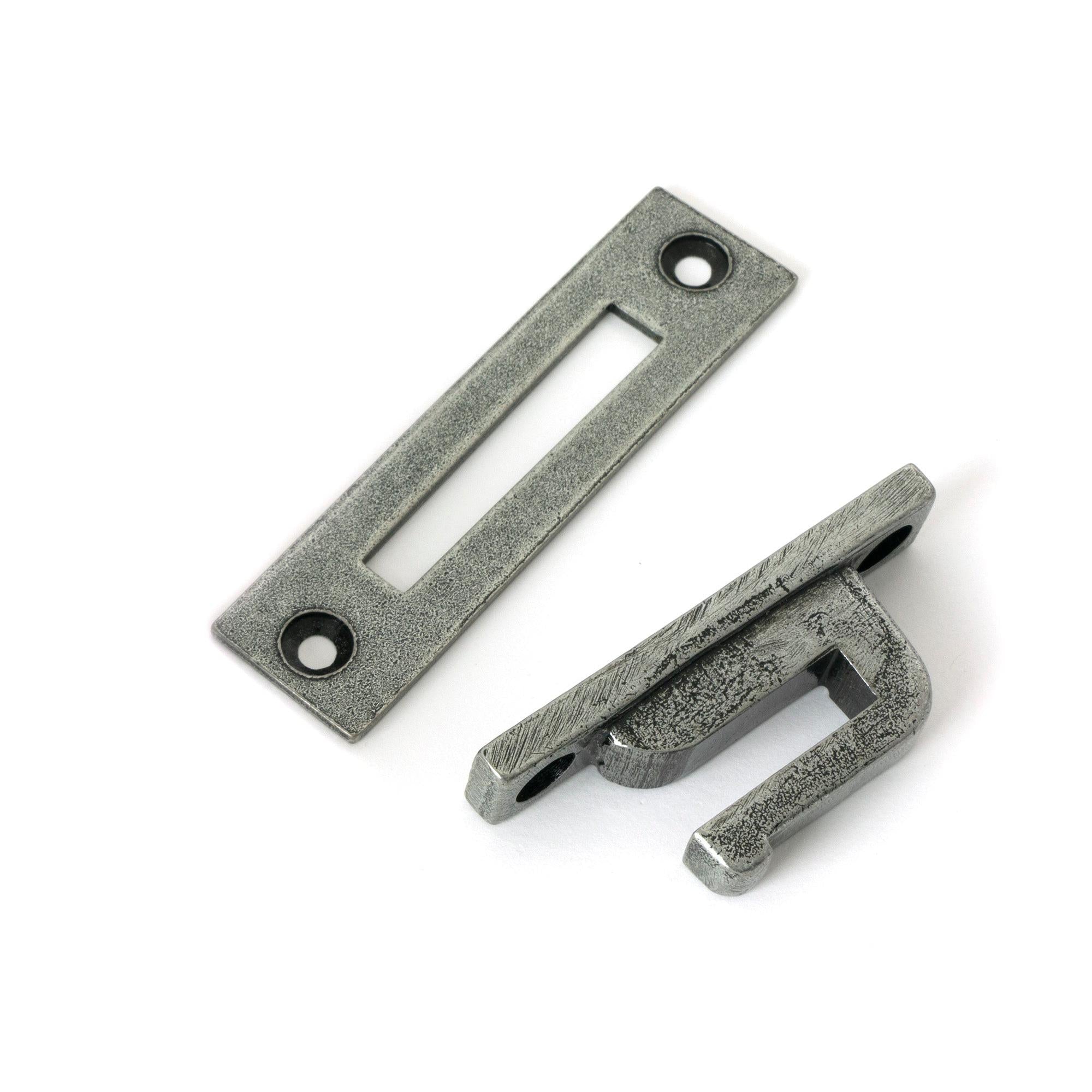 Pewter Locking Brompton Fastener - LH - Locking Fasteners - From The Anvil - Yester Home