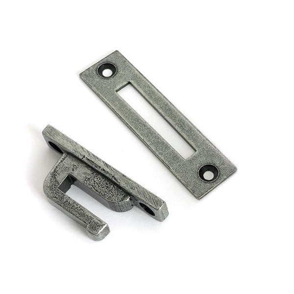 Pewter Locking Brompton Fastener - RH - Locking Fasteners - From The Anvil - Yester Home