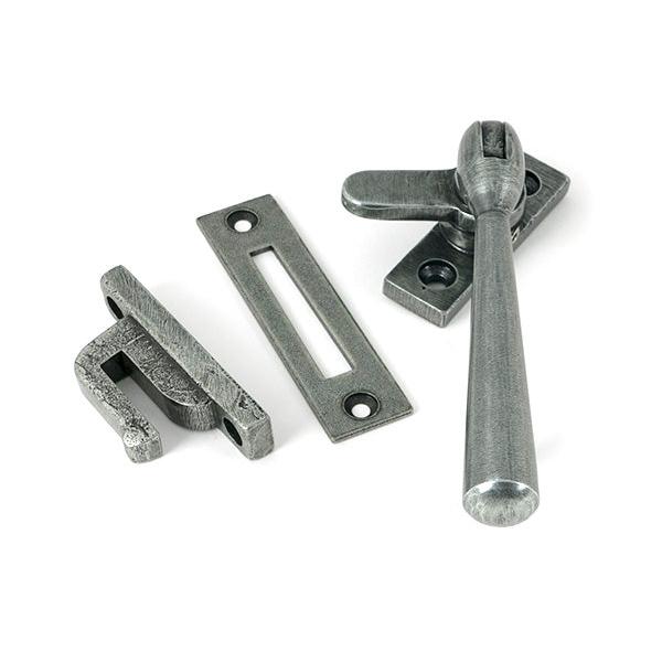 Pewter Locking Newbury Fastener - Locking Fasteners - From The Anvil - Yester Home