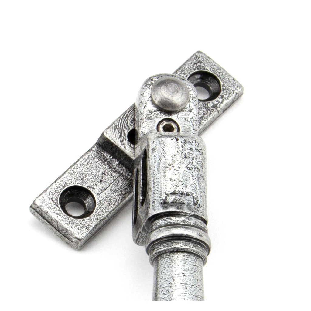 Pewter Locking Night-Vent Regency Fastener | From The Anvil-Night-Vent Fasteners-Yester Home