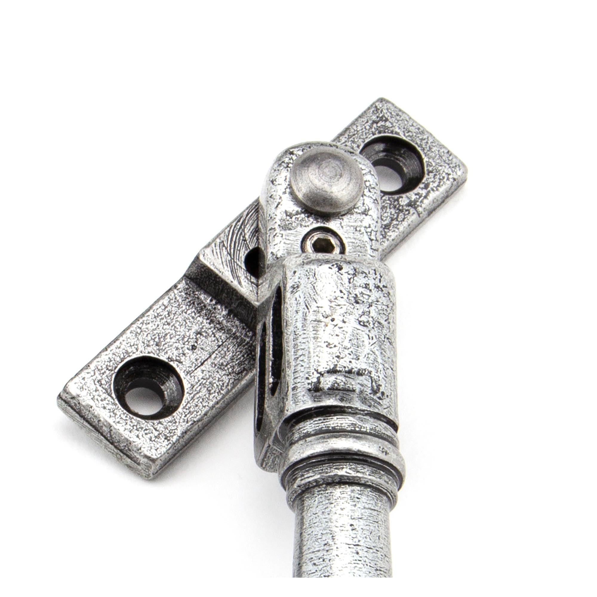 Pewter Locking Night-Vent Regency Fastener | From The Anvil - Night-Vent Fasteners - From The Anvil - Yester Home