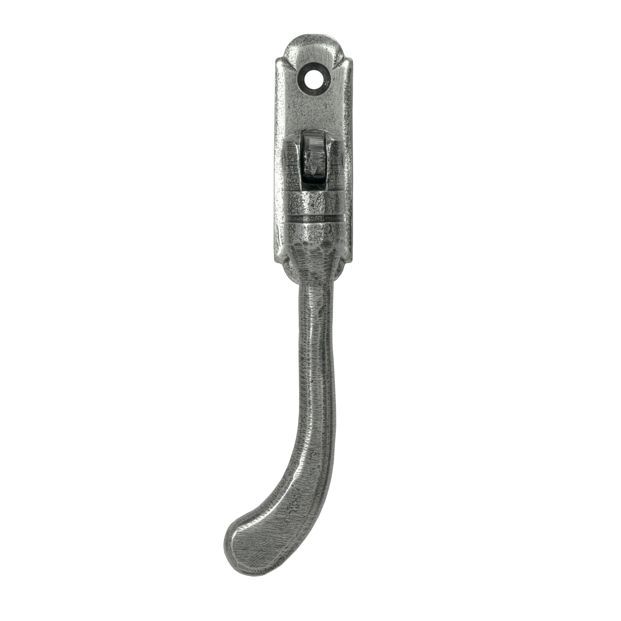 Pewter Locking Peardrop Espag - LH | From The Anvil - Espag. Fasteners - From The Anvil - Yester Home