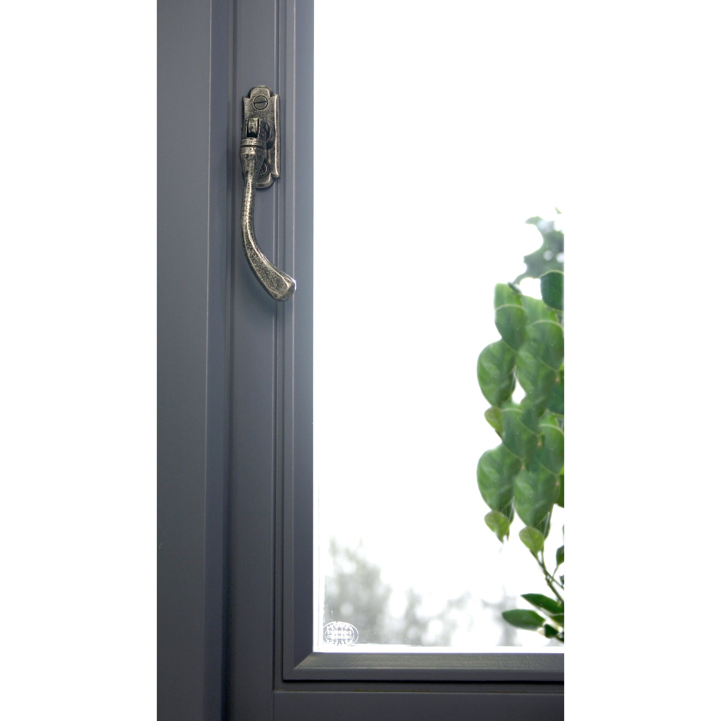 Pewter Locking Peardrop Espag - RH | From The Anvil-Espag. Fasteners-Yester Home