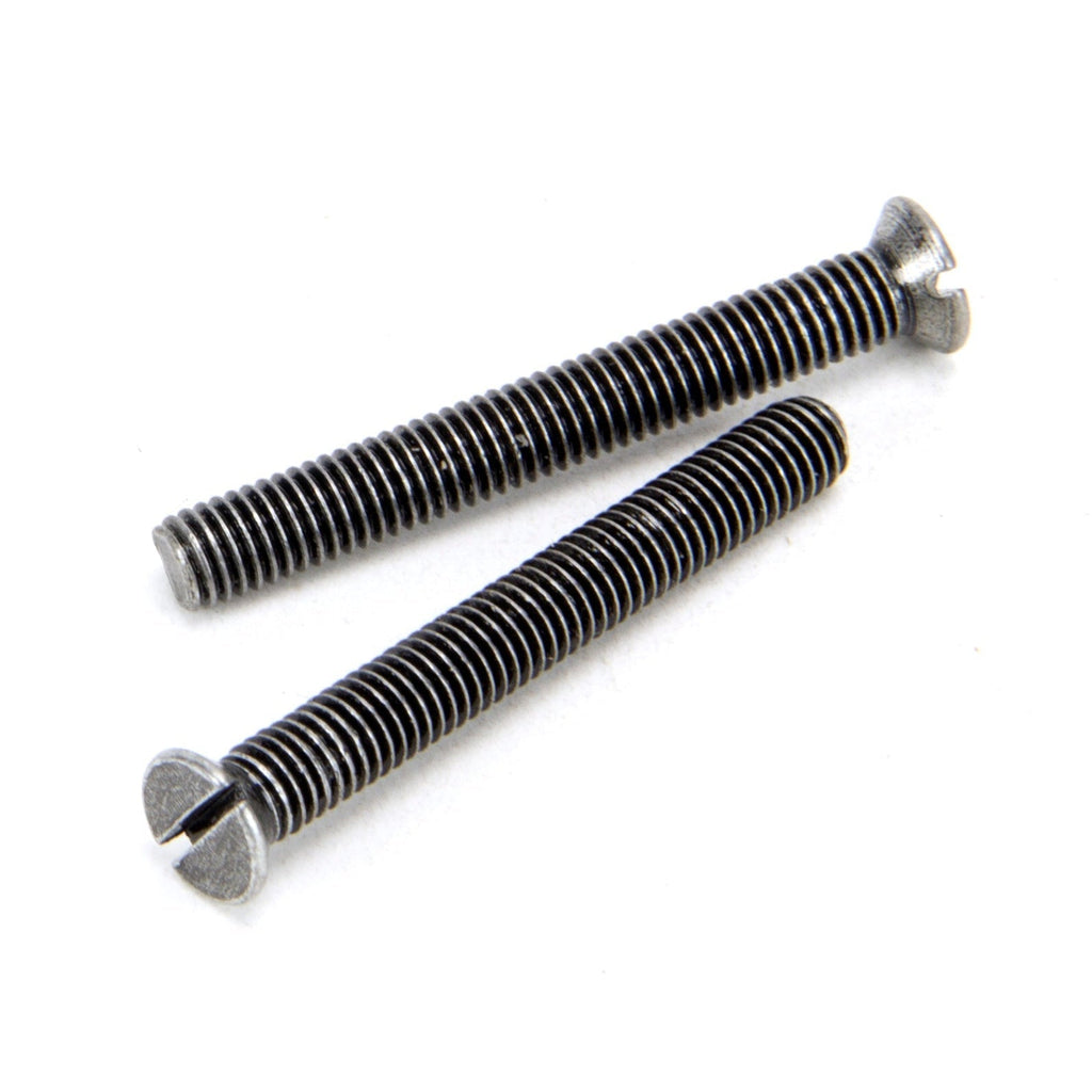 Pewter M5 x 40mm Male Screws (2) | From The Anvil-Screws & Bolts-Yester Home