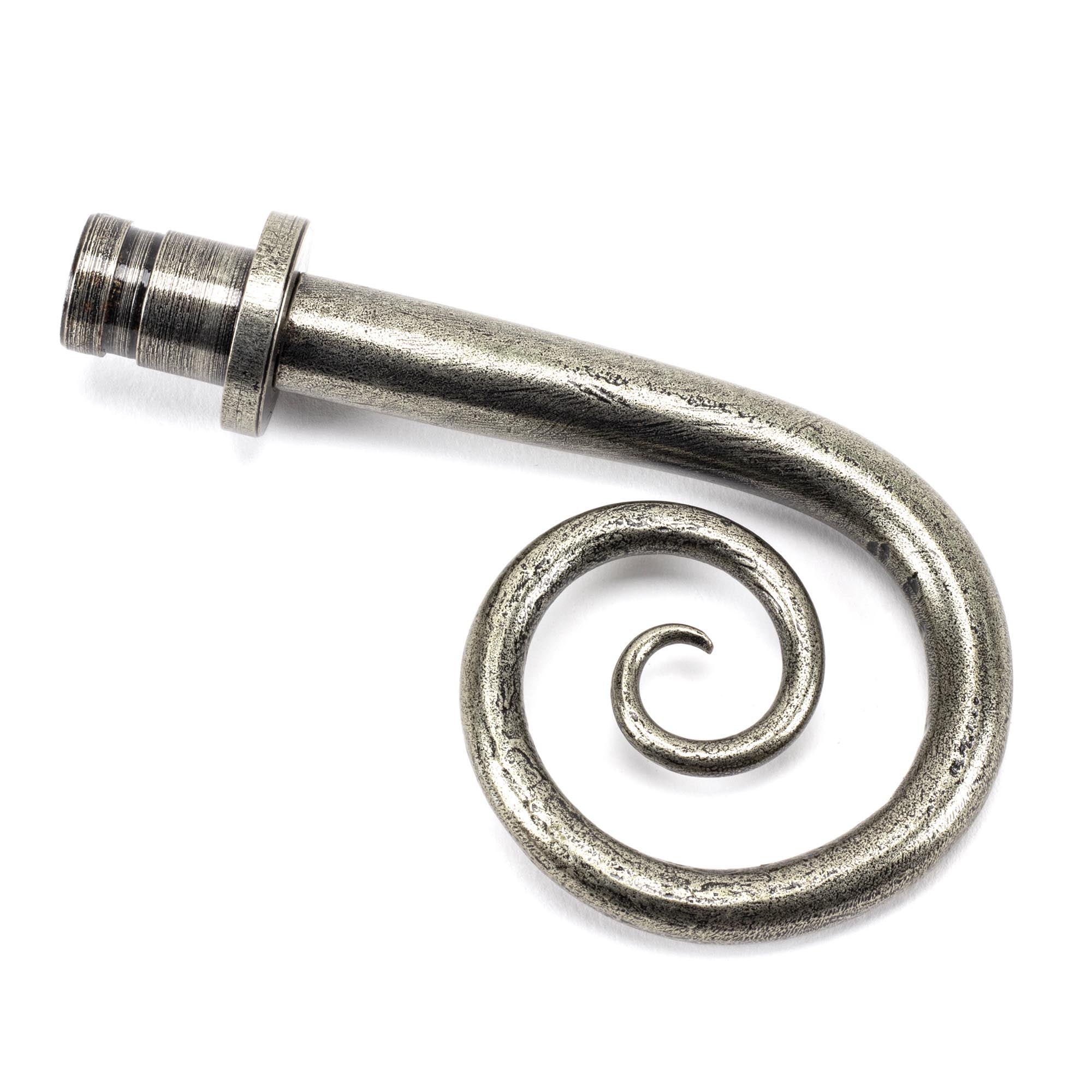 Pewter Monkeytail Curtain Finial (pair) | From The Anvil - Finials - From The Anvil - Yester Home