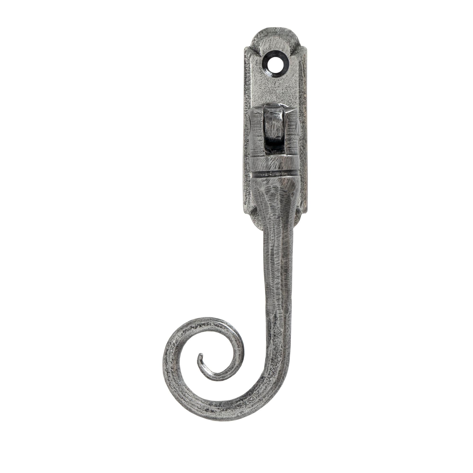 Pewter Monkeytail Espag - LH | From The Anvil - Espag. Fasteners - From The Anvil - Yester Home