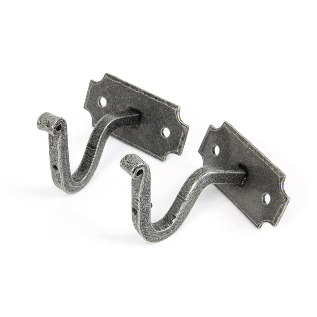 Pewter Mounting Bracket (pair) | From The Anvil-Brackets-Yester Home