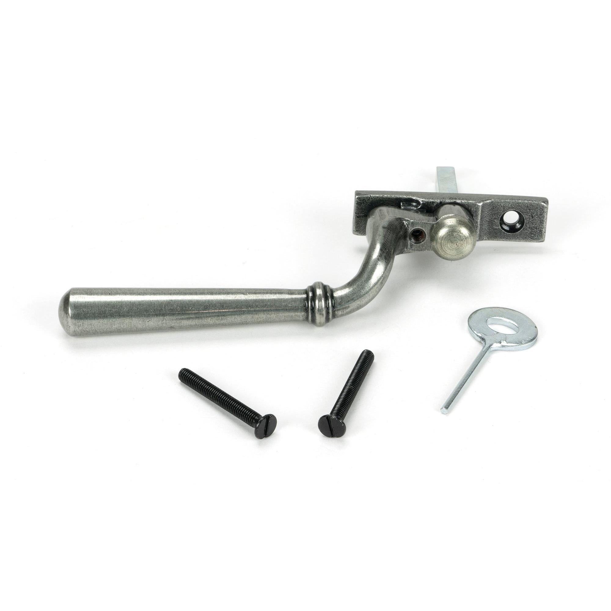 Pewter Newbury Espag - RH | From The Anvil - Espag. Fasteners - From The Anvil - Yester Home