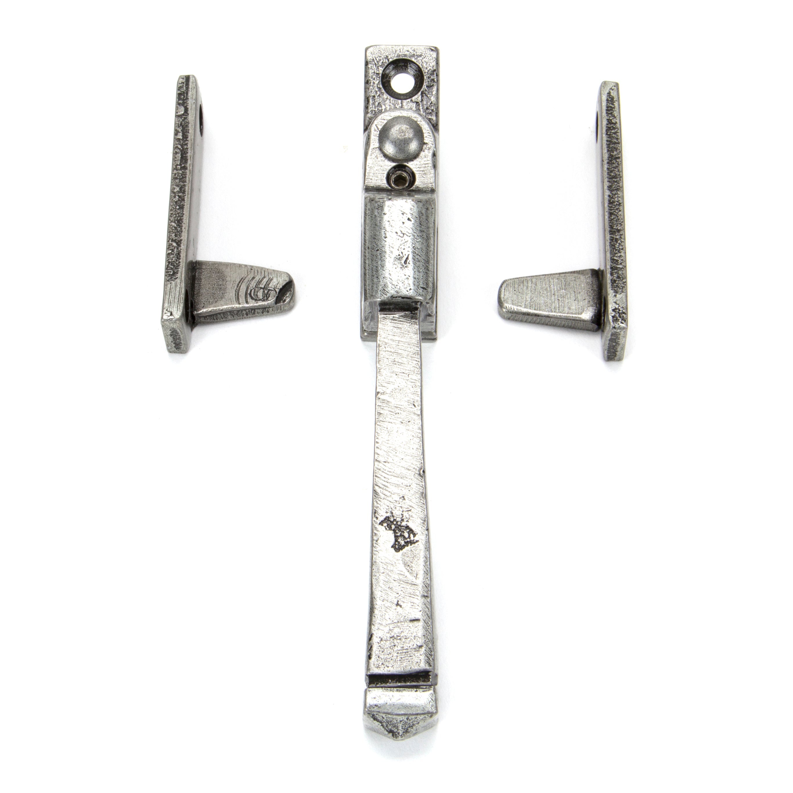 Pewter Night-Vent Locking Avon Fastener | From The Anvil-Night-Vent Fasteners-Yester Home