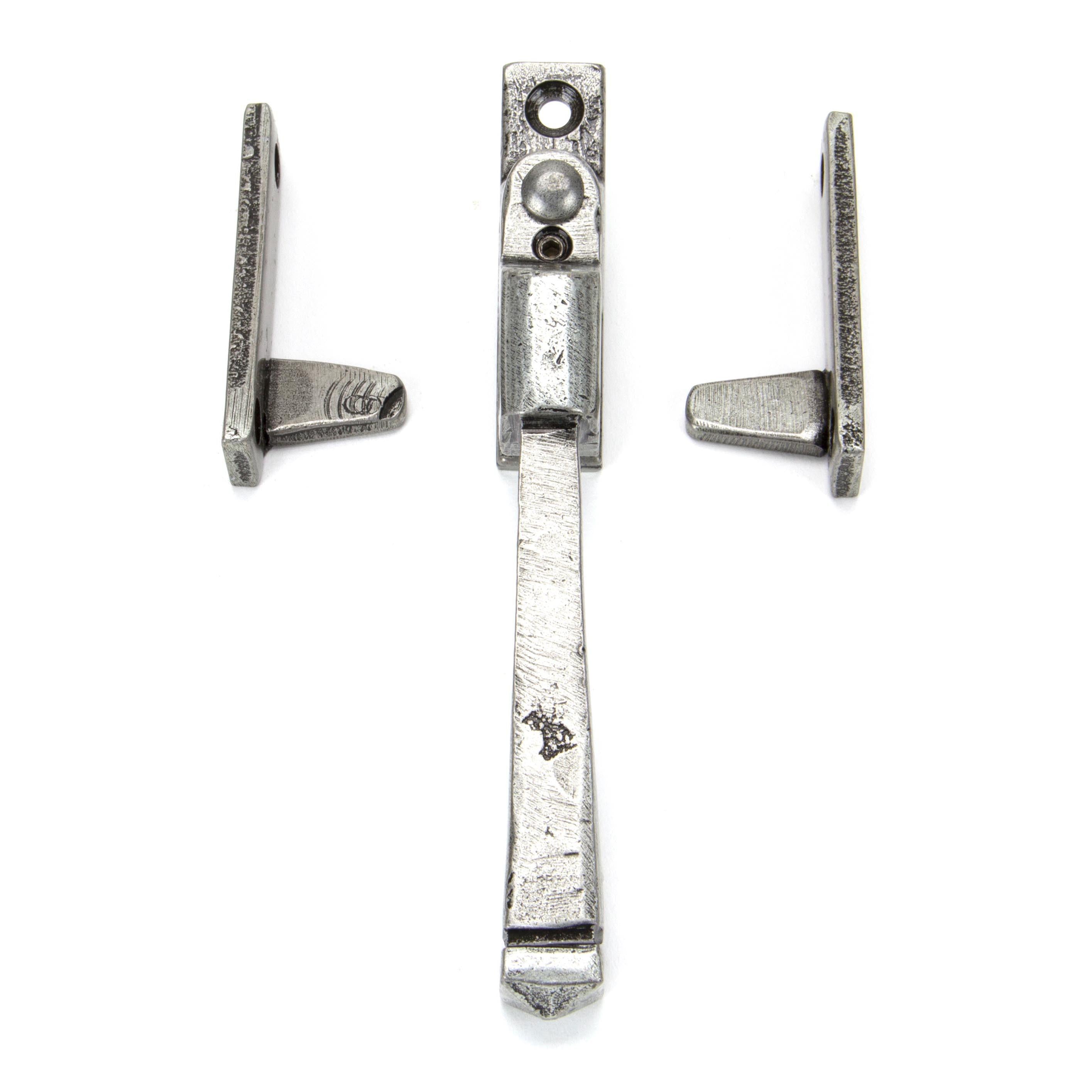 Pewter Night-Vent Locking Avon Fastener | From The Anvil - Night-Vent Fasteners - From The Anvil - Yester Home