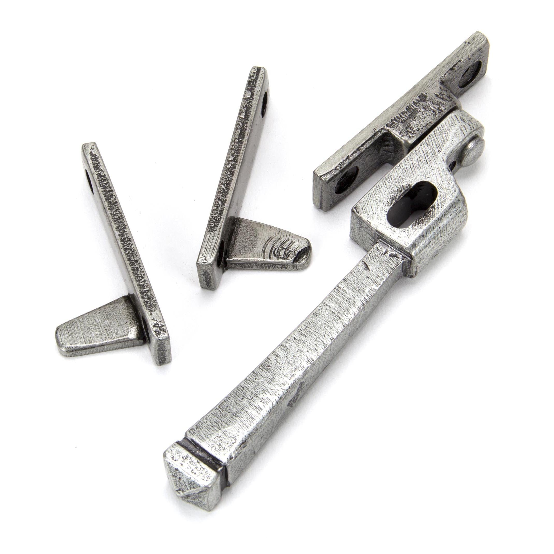 Pewter Night-Vent Locking Avon Fastener | From The Anvil - Night-Vent Fasteners - From The Anvil - Yester Home