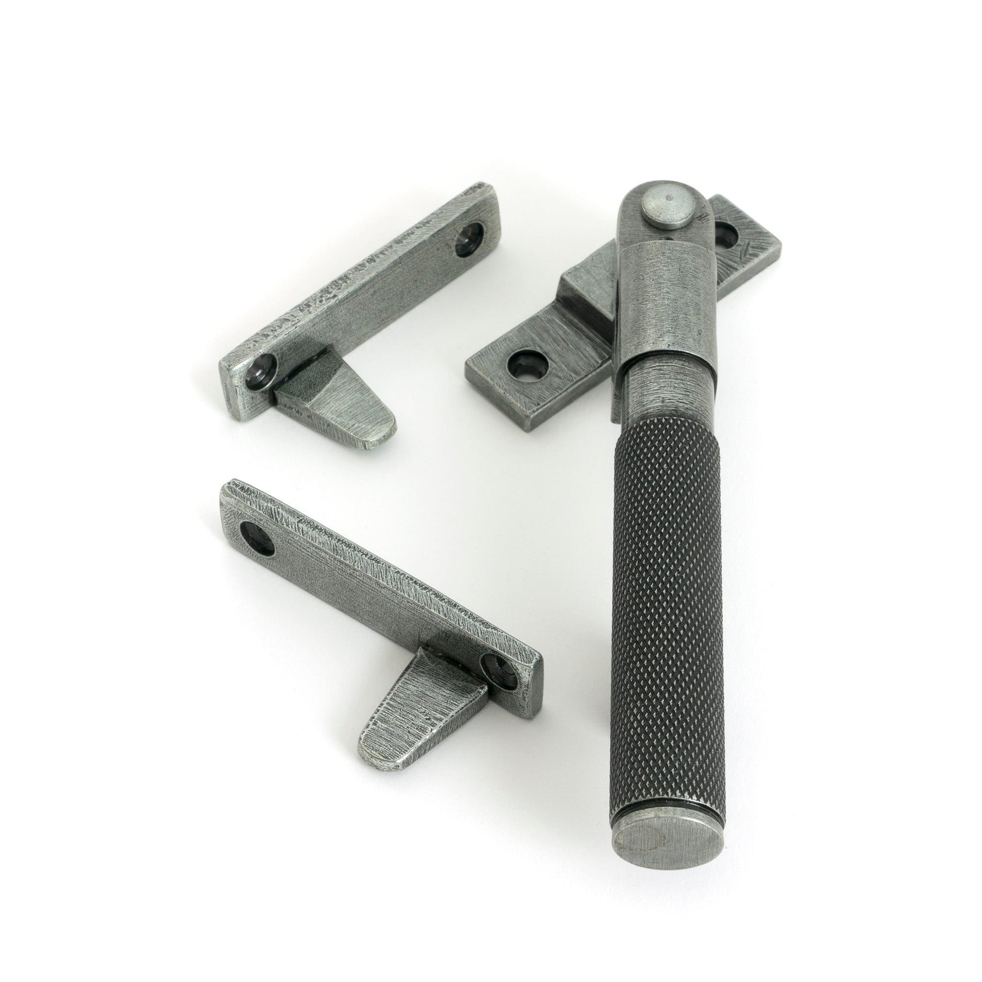 Pewter Night-Vent Locking Brompton Fastener - Night-Vent Fasteners - From The Anvil - Yester Home