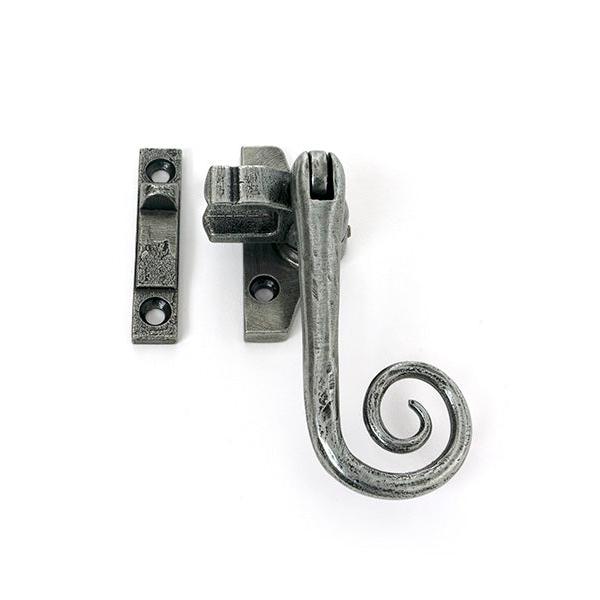 Pewter Night-Vent Locking Monkeytail Fastener (Steel Window) - Locking Fasteners - From The Anvil - Yester Home