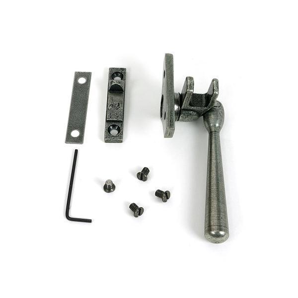 Pewter Night-Vent Locking Newbury Fastener (Steel Window) - Night-Vent Fasteners - From The Anvil - Yester Home