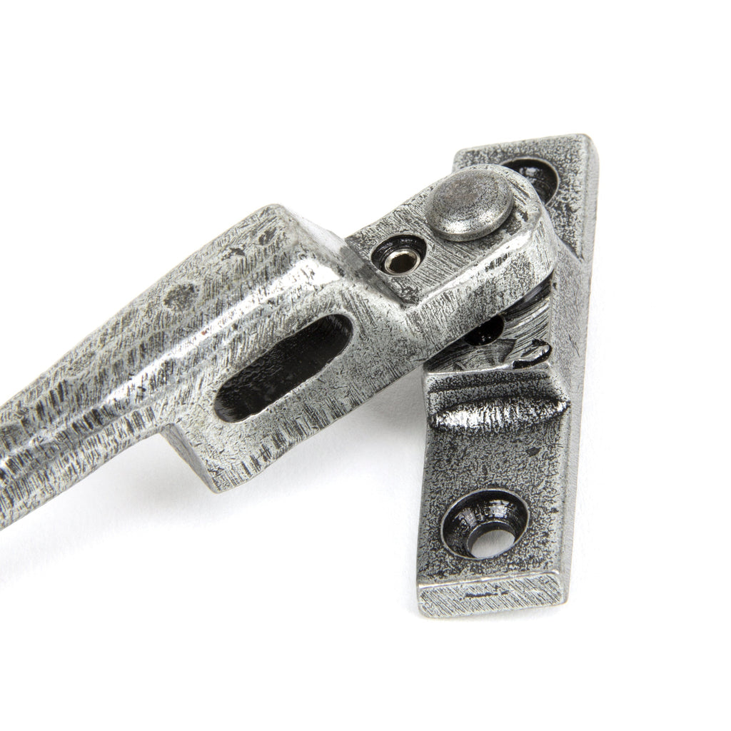 Pewter Night-Vent Locking Peardrop Fastener - RH | From The Anvil-Night-Vent Fasteners-Yester Home