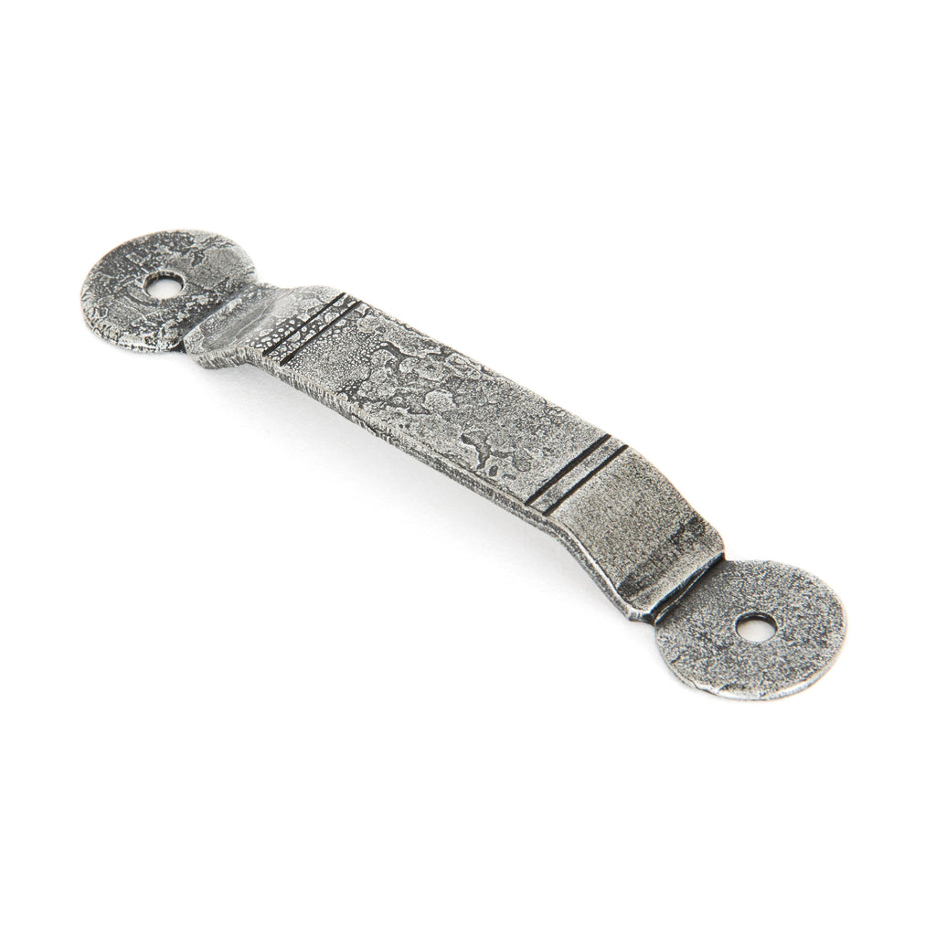 Pewter Penny End Screw on Staple | From The Anvil-Staple Pins & Plates-Yester Home