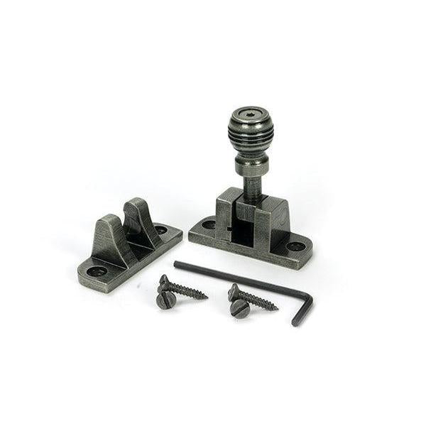 Pewter Prestbury Brighton Fastener (Radiused) - Brighton Fasteners - From The Anvil - Yester Home