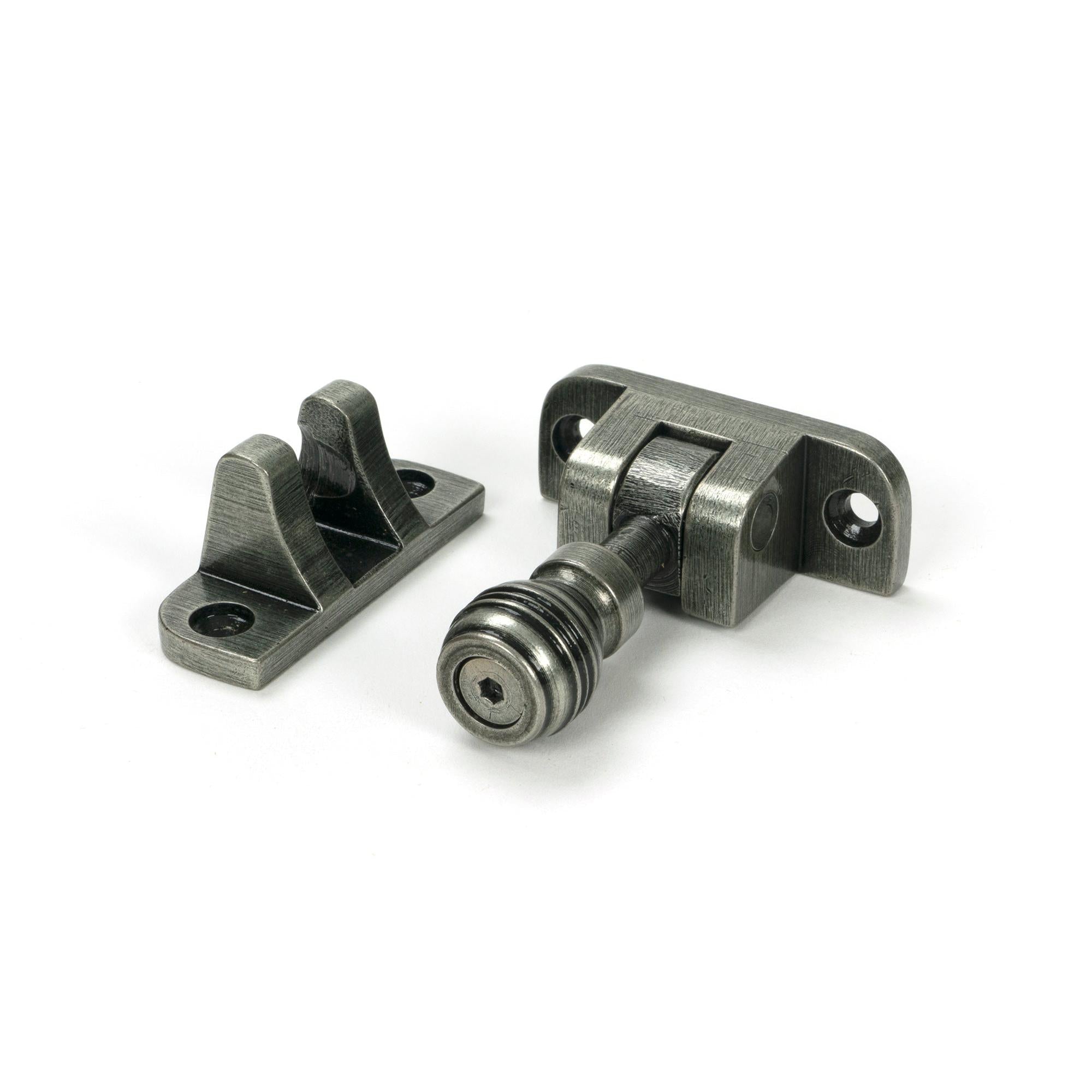 Pewter Prestbury Brighton Fastener (Radiused) - Brighton Fasteners - From The Anvil - Yester Home