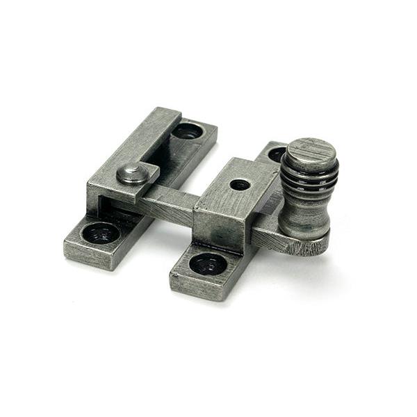Pewter Prestbury Quadrant Fastener - Narrow - Quadrant Fasteners - From The Anvil - Yester Home
