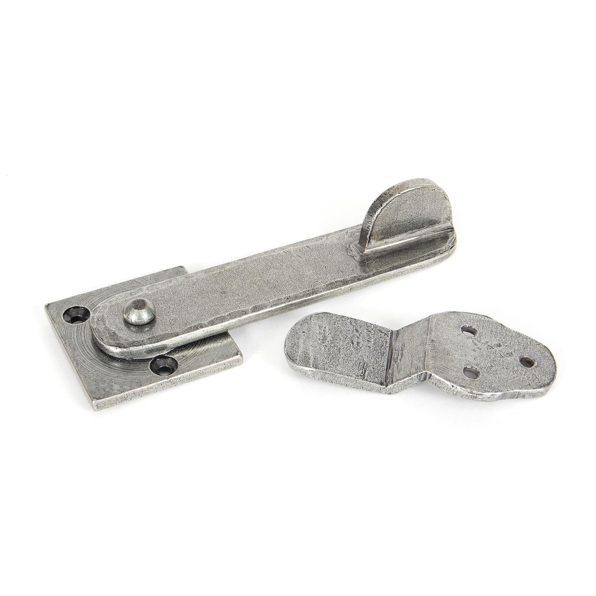 Pewter Privacy Latch Set | From The Anvil - Latches - From The Anvil - Yester Home
