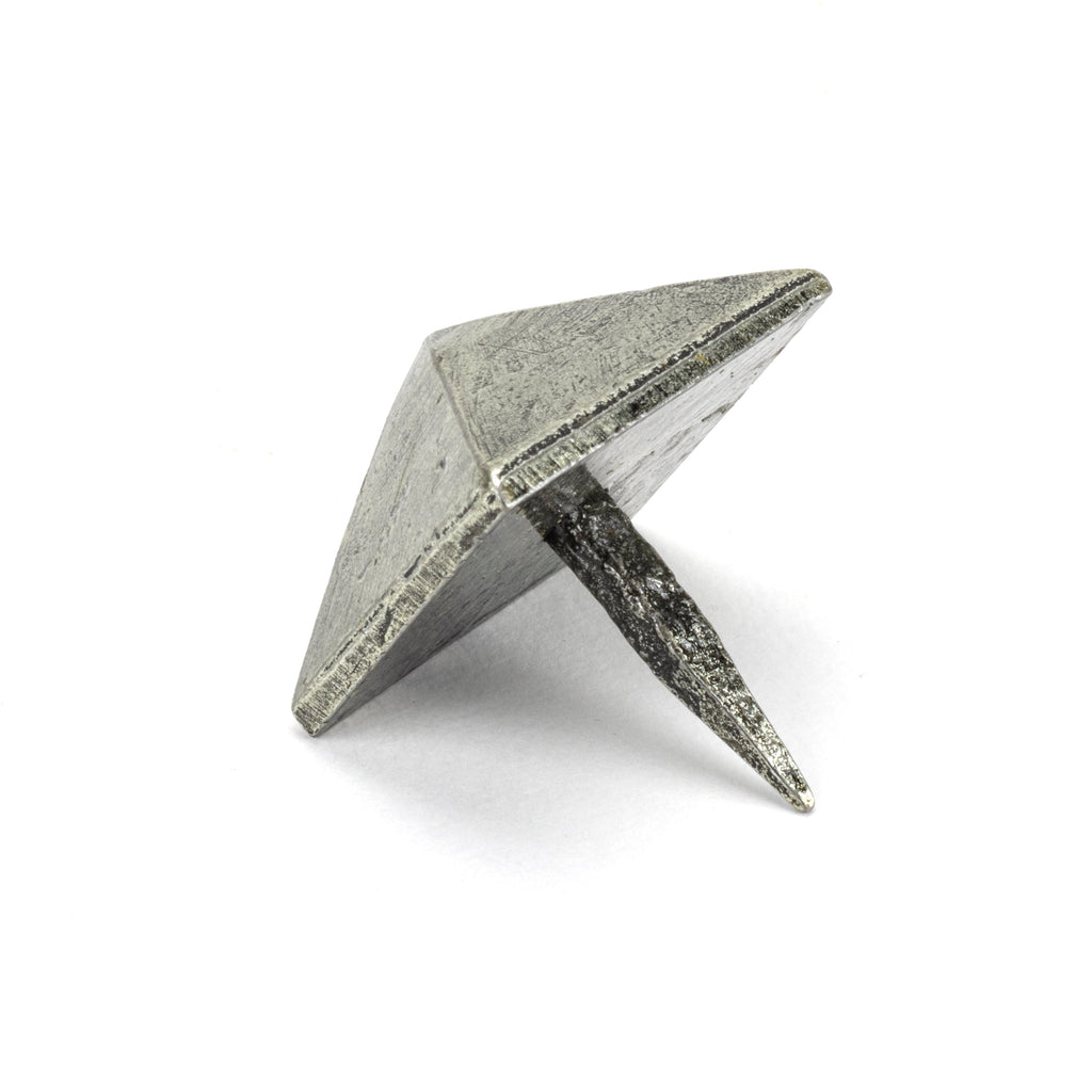 Pewter Pyramid Door Stud - Large | From The Anvil-Door Studs-Yester Home