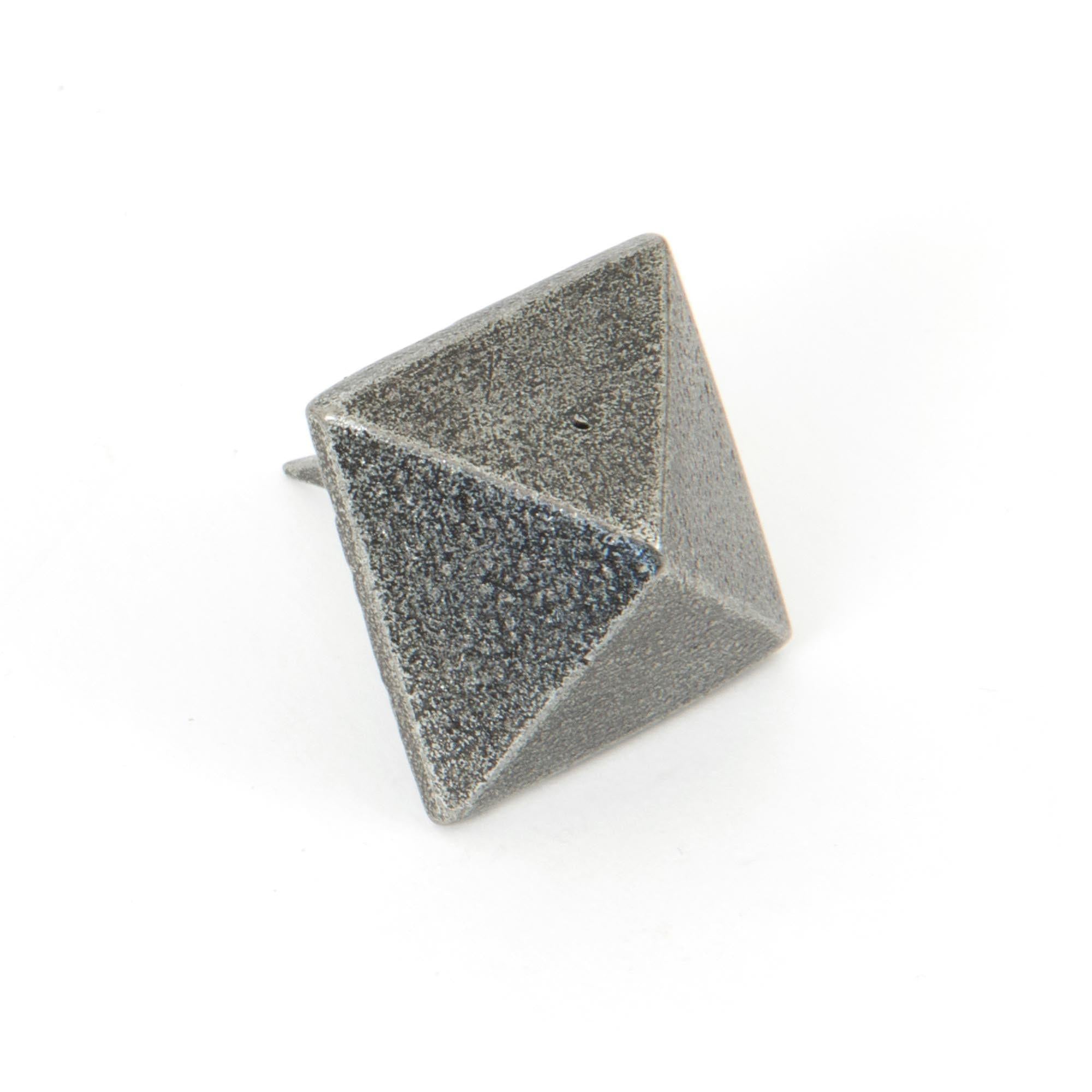 Pewter Pyramid Door Stud - Large | From The Anvil - Door Studs - From The Anvil - Yester Home