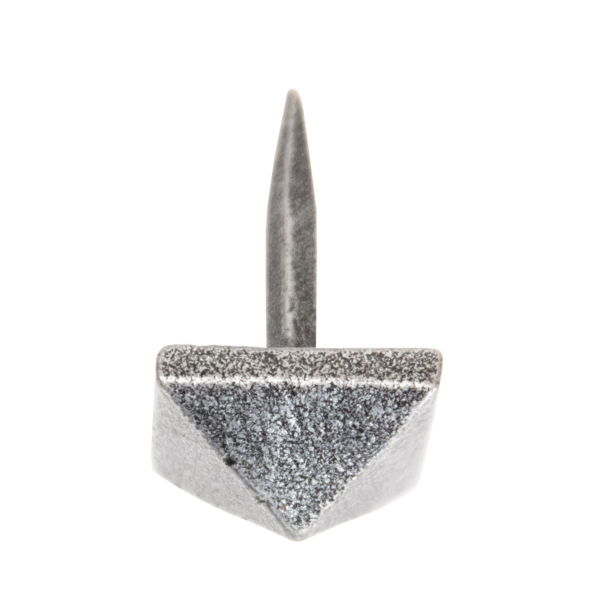 Pewter Pyramid Door Stud - Medium | From The Anvil - Door Studs - From The Anvil - Yester Home